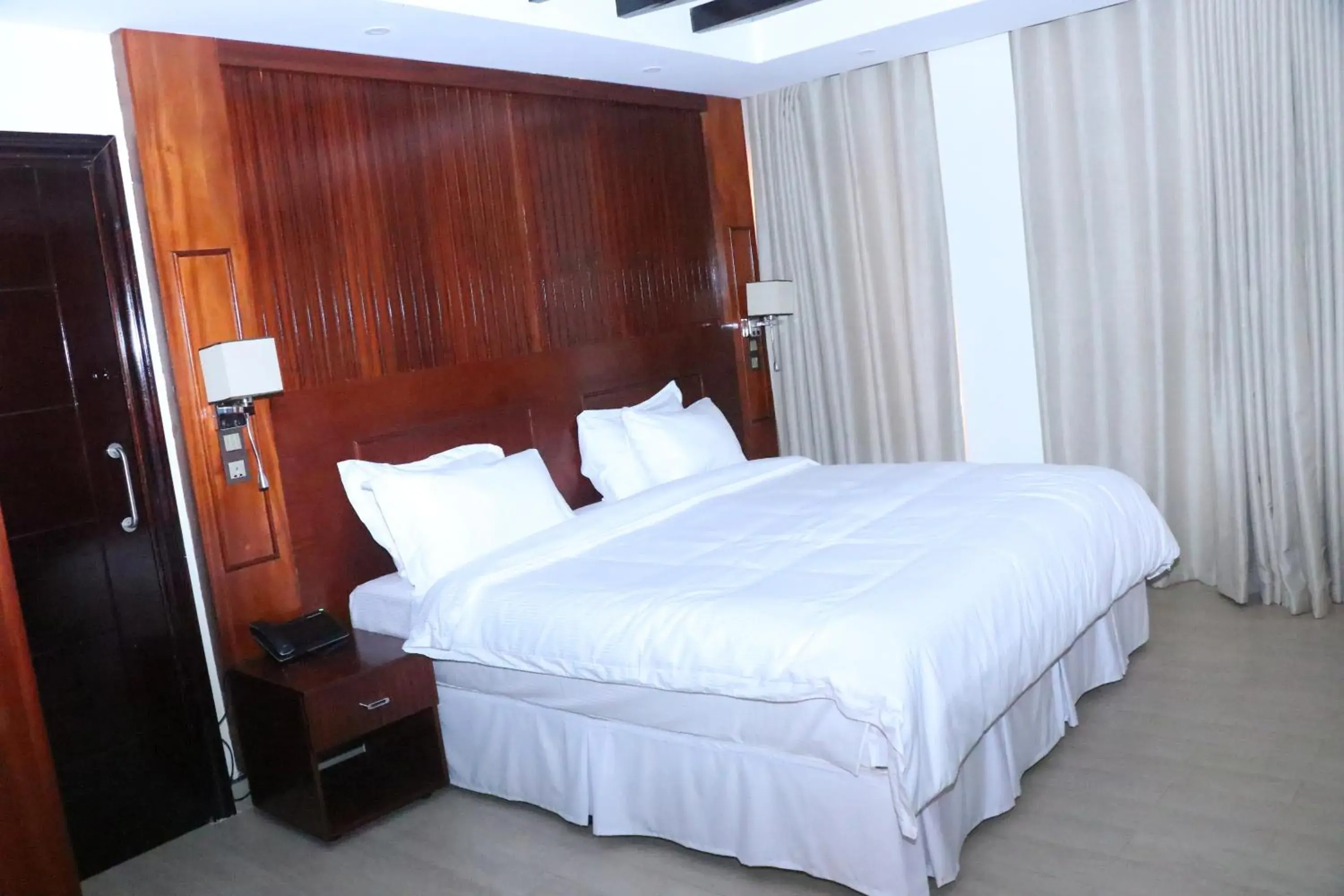 Bed in Sainte Famille Hotel Bed in Sainte Famille Hotel