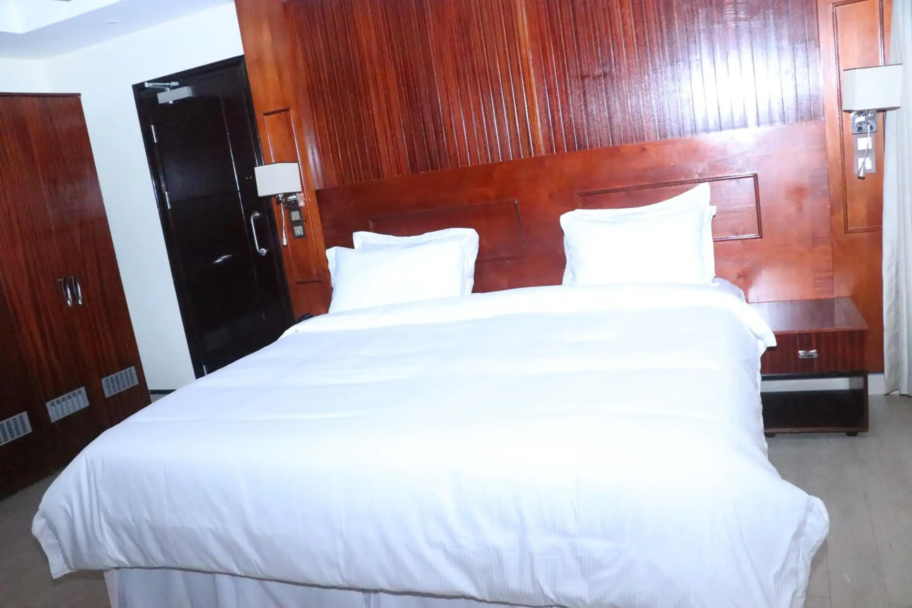 Bed in Sainte Famille Hotel Bed in Sainte Famille Hotel