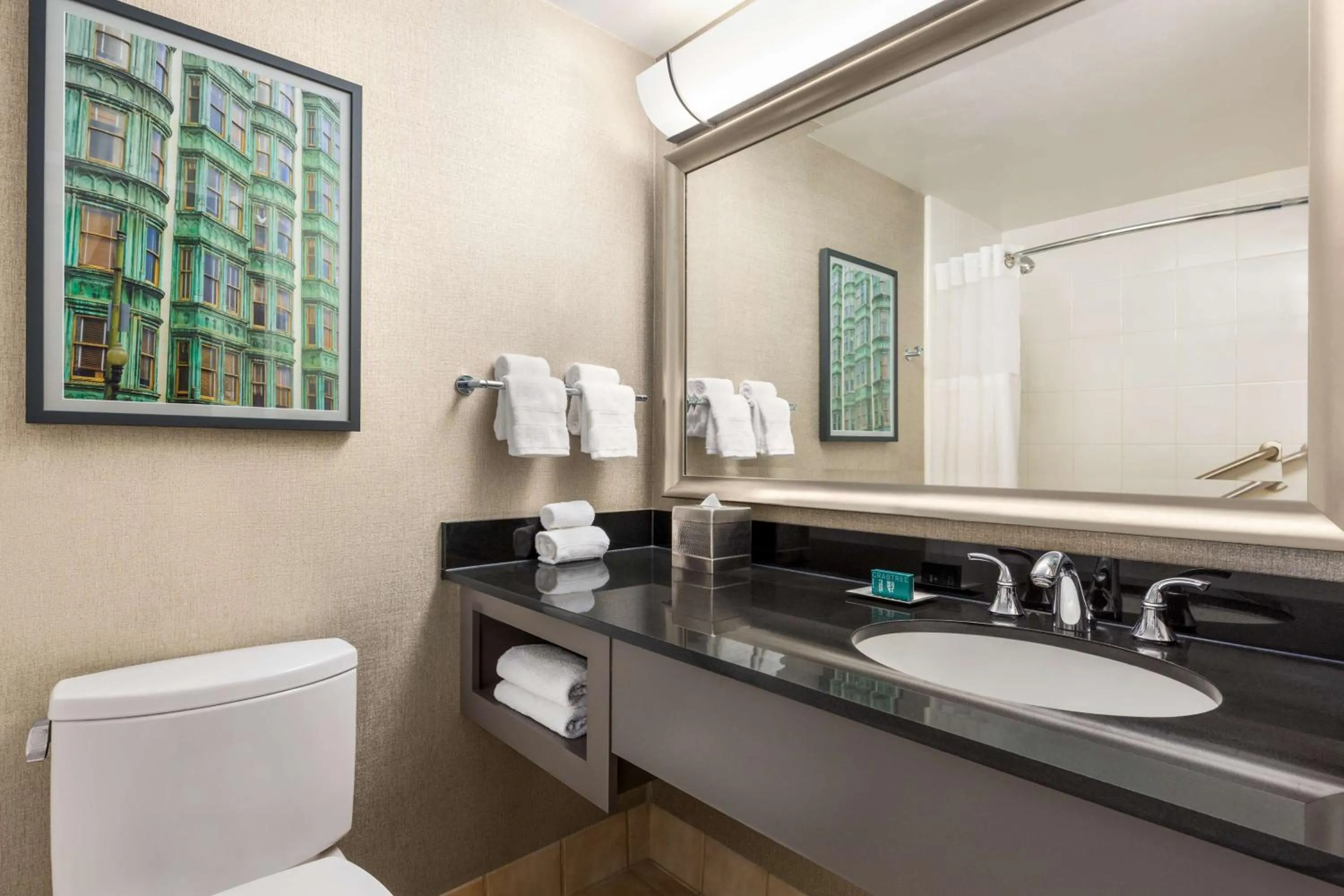 Bathroom in Hilton San Francisco Financial District