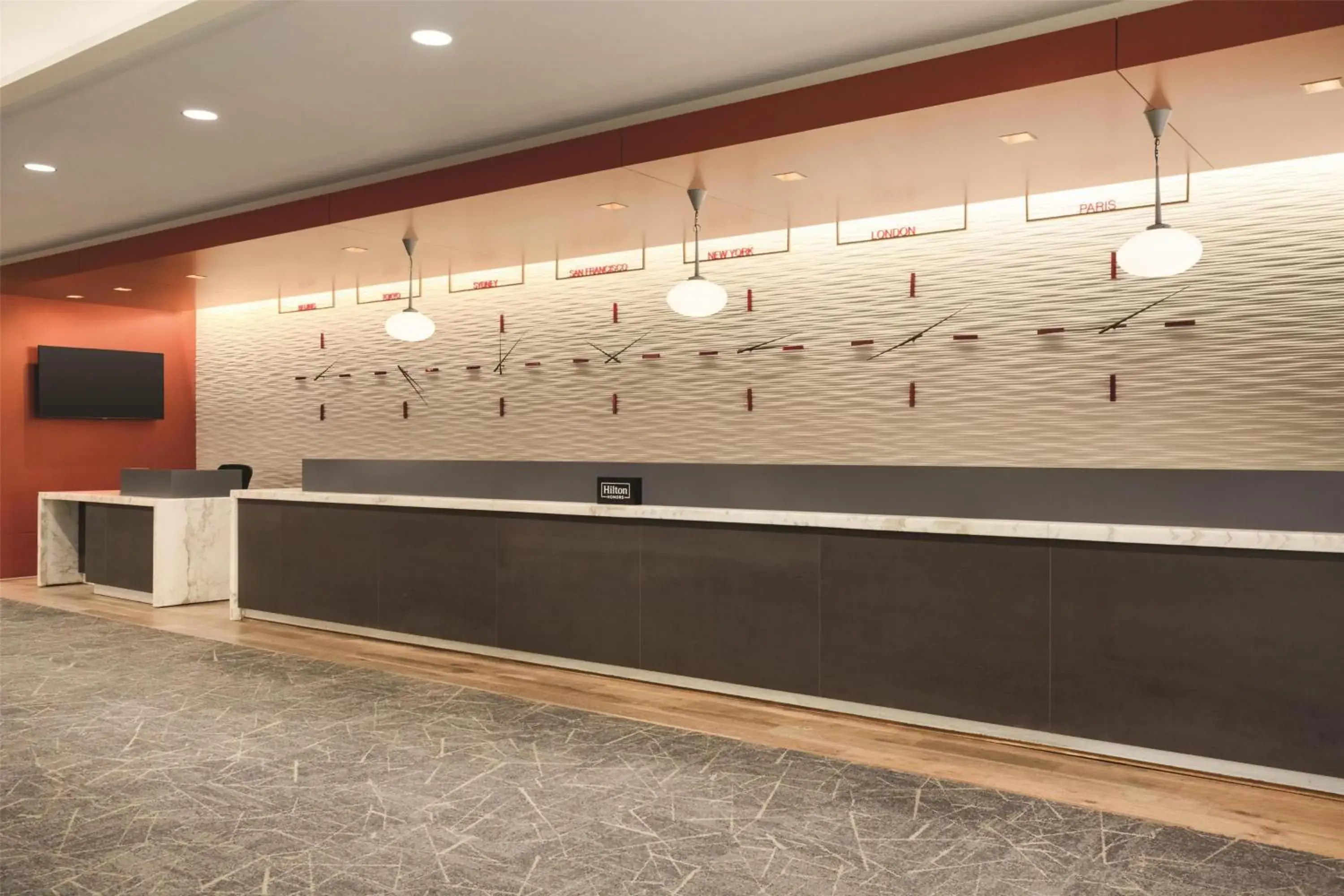 Lobby or reception in Hilton San Francisco Financial District Lobby or reception in Hilton San Francisco Financial District