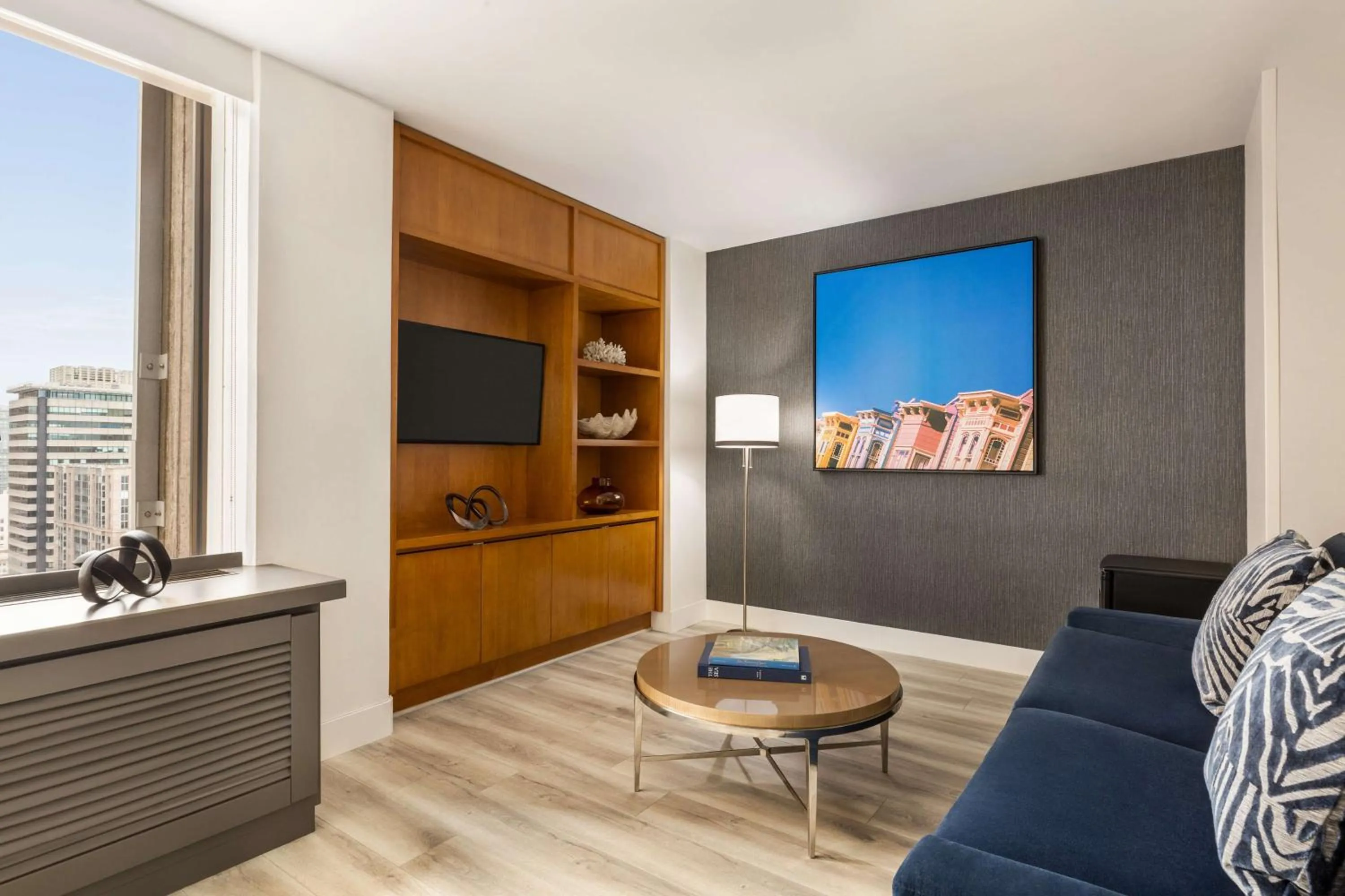 Living room in Hilton San Francisco Financial District