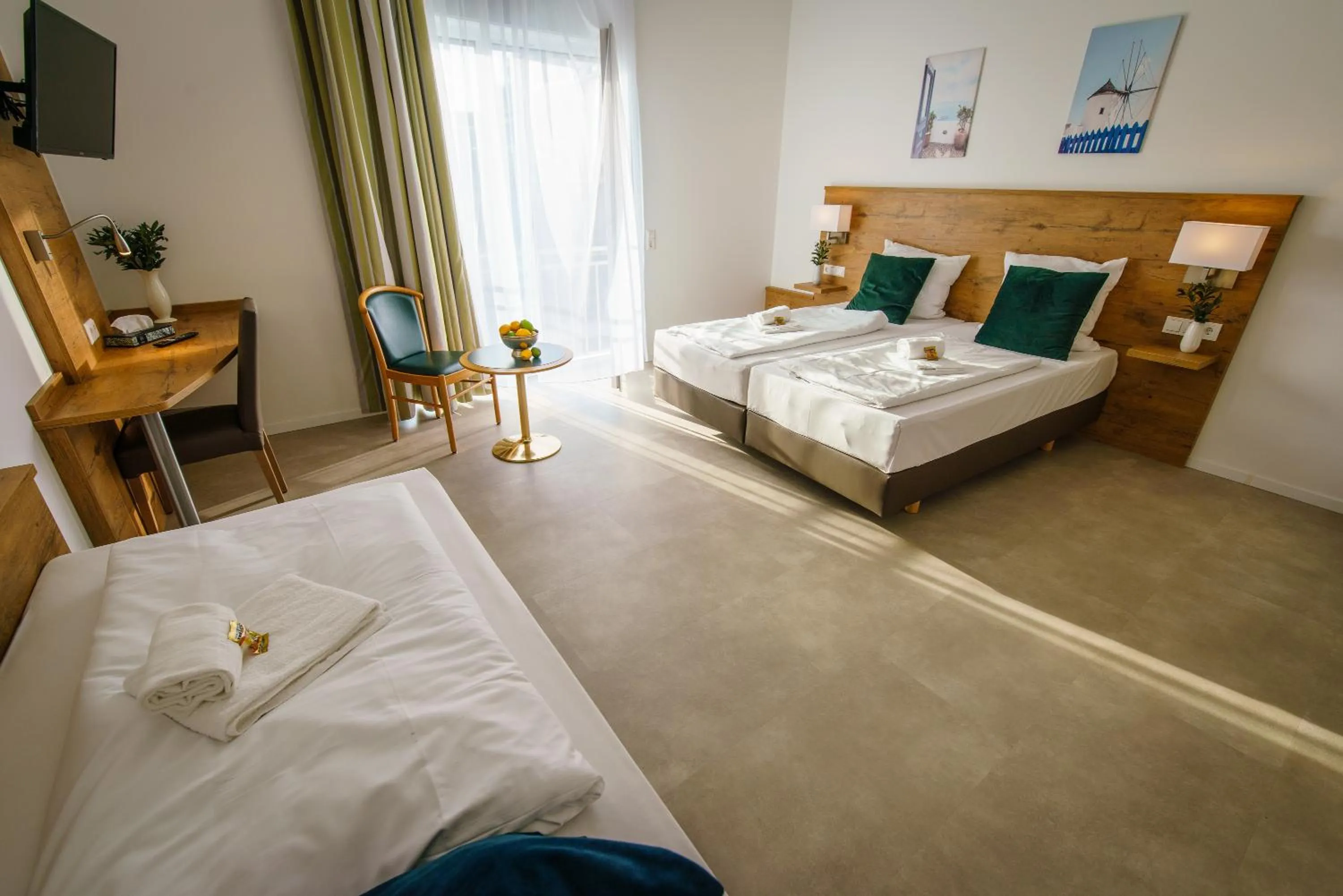 Bed in Hotel Waibstadter Hof