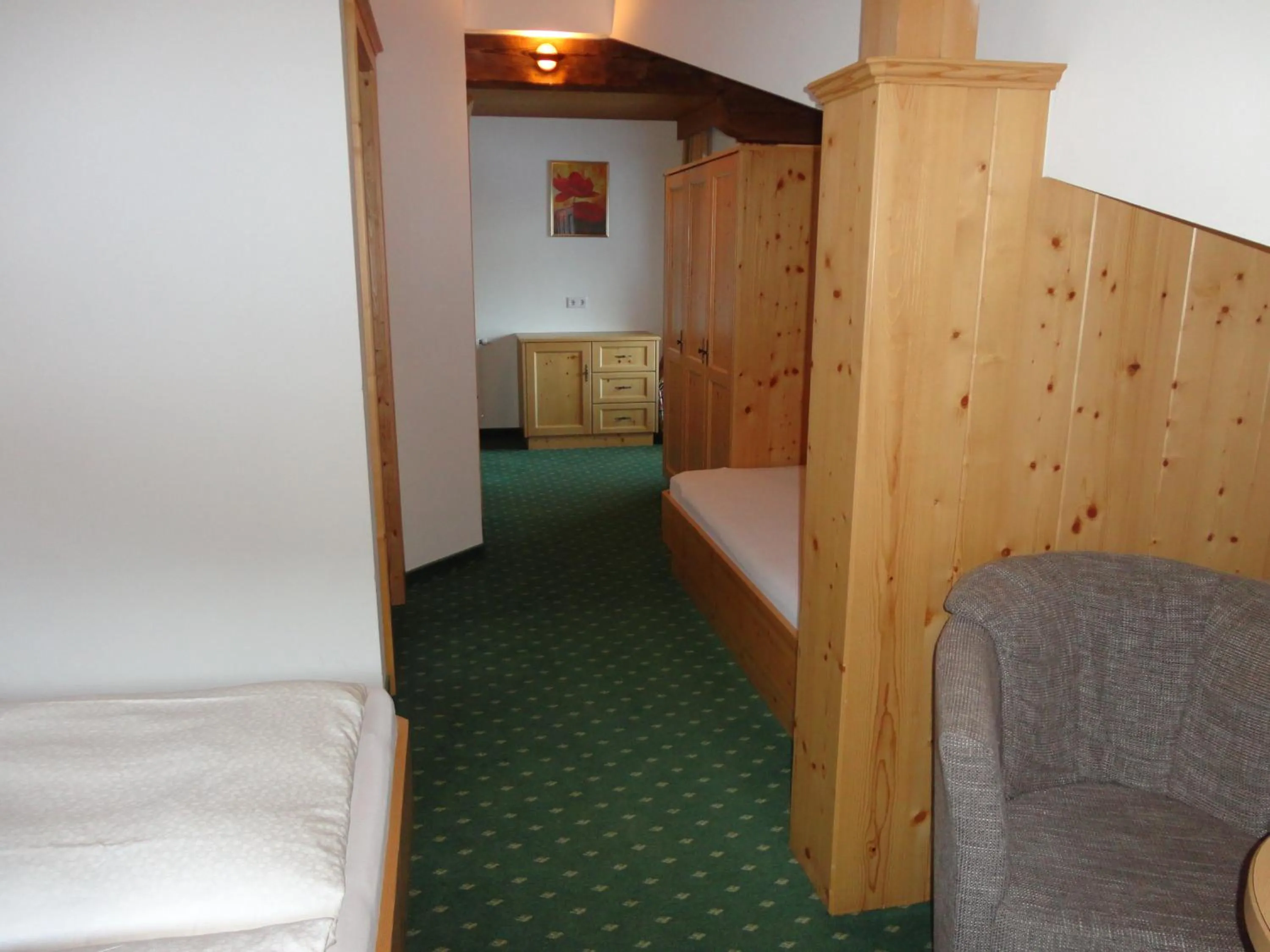Bedroom, Bed in Hotel Garni Klocker