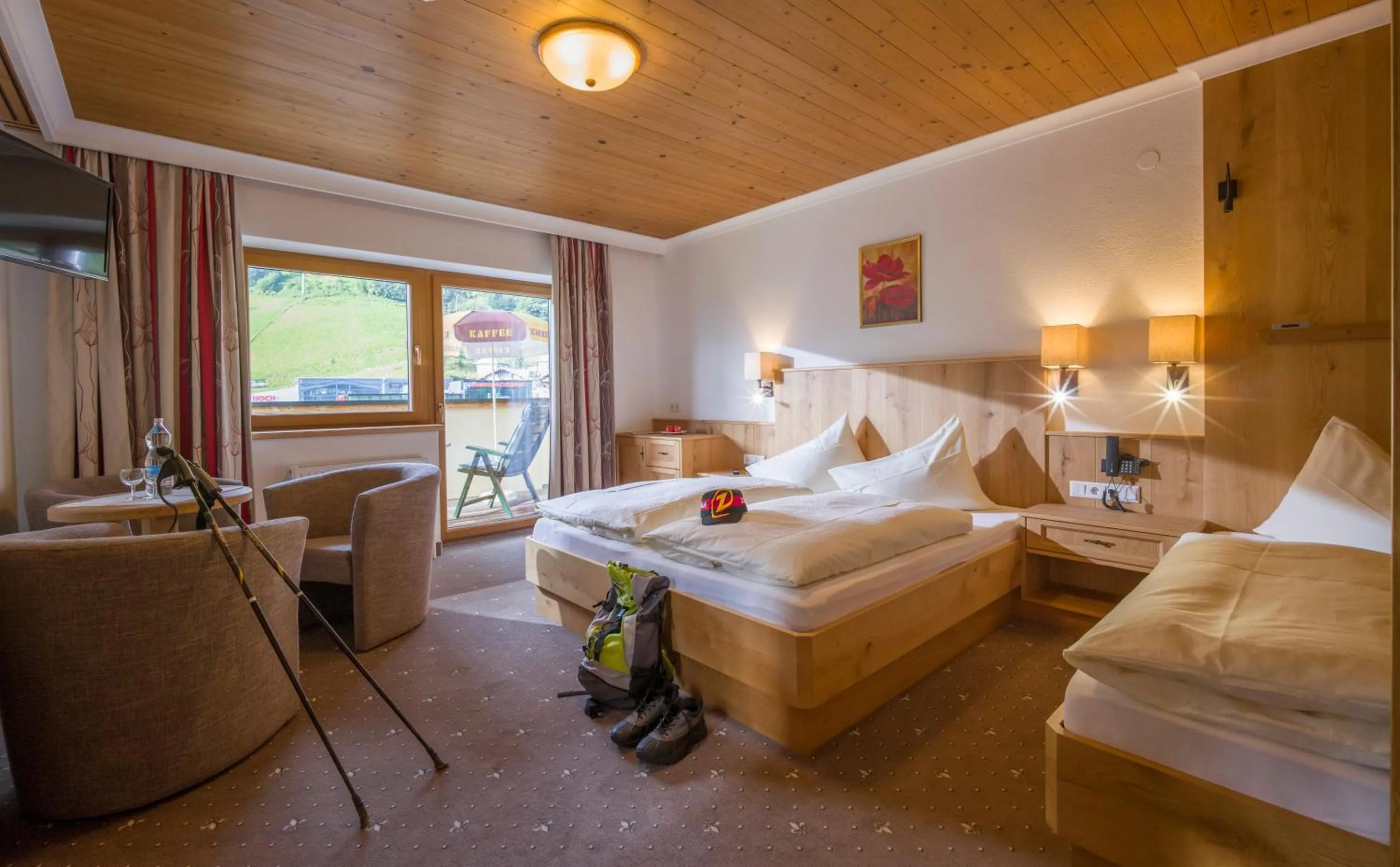 Bedroom, Bed in Hotel Garni Klocker