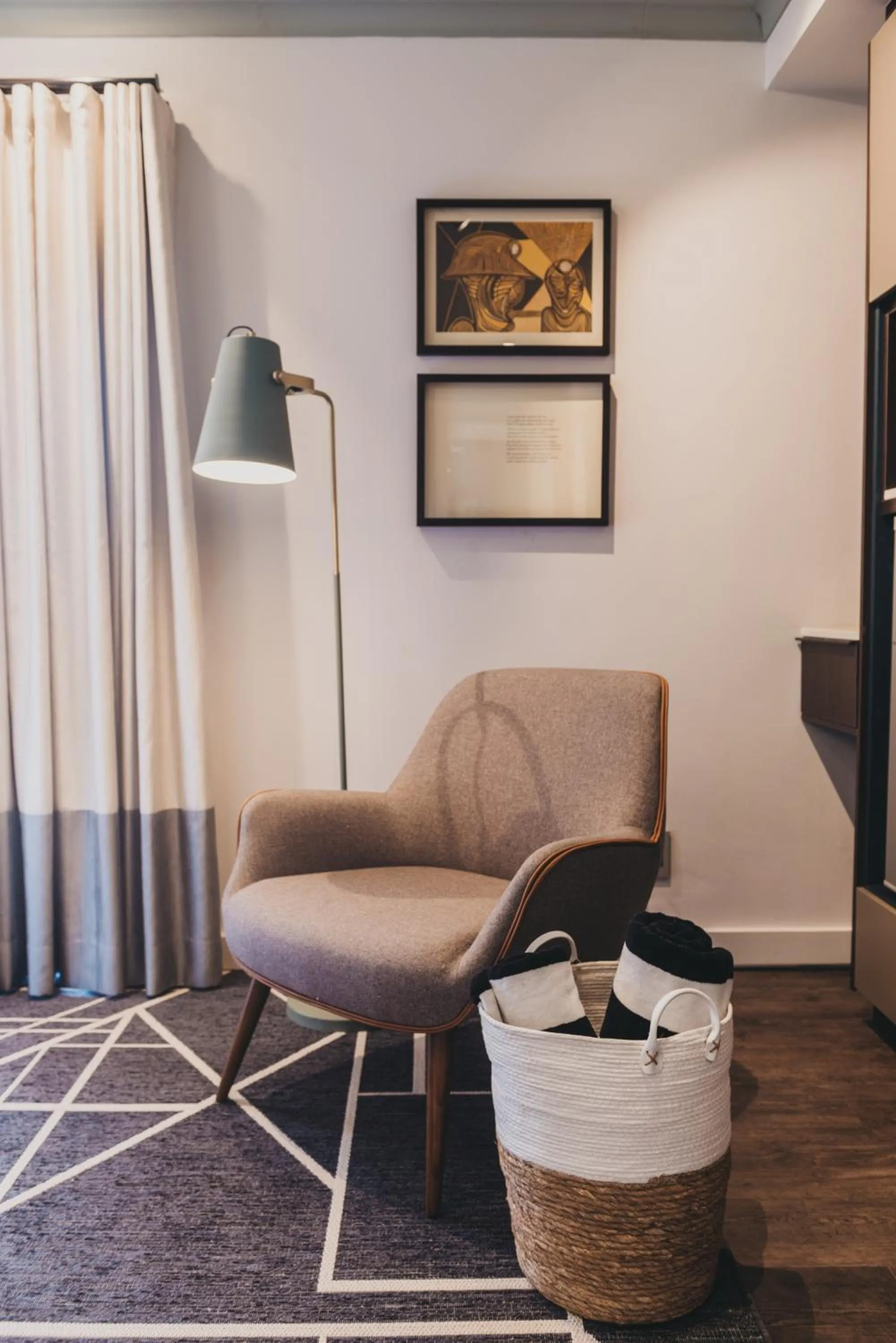 Seating area in The Feather Hill Boutique Hotel