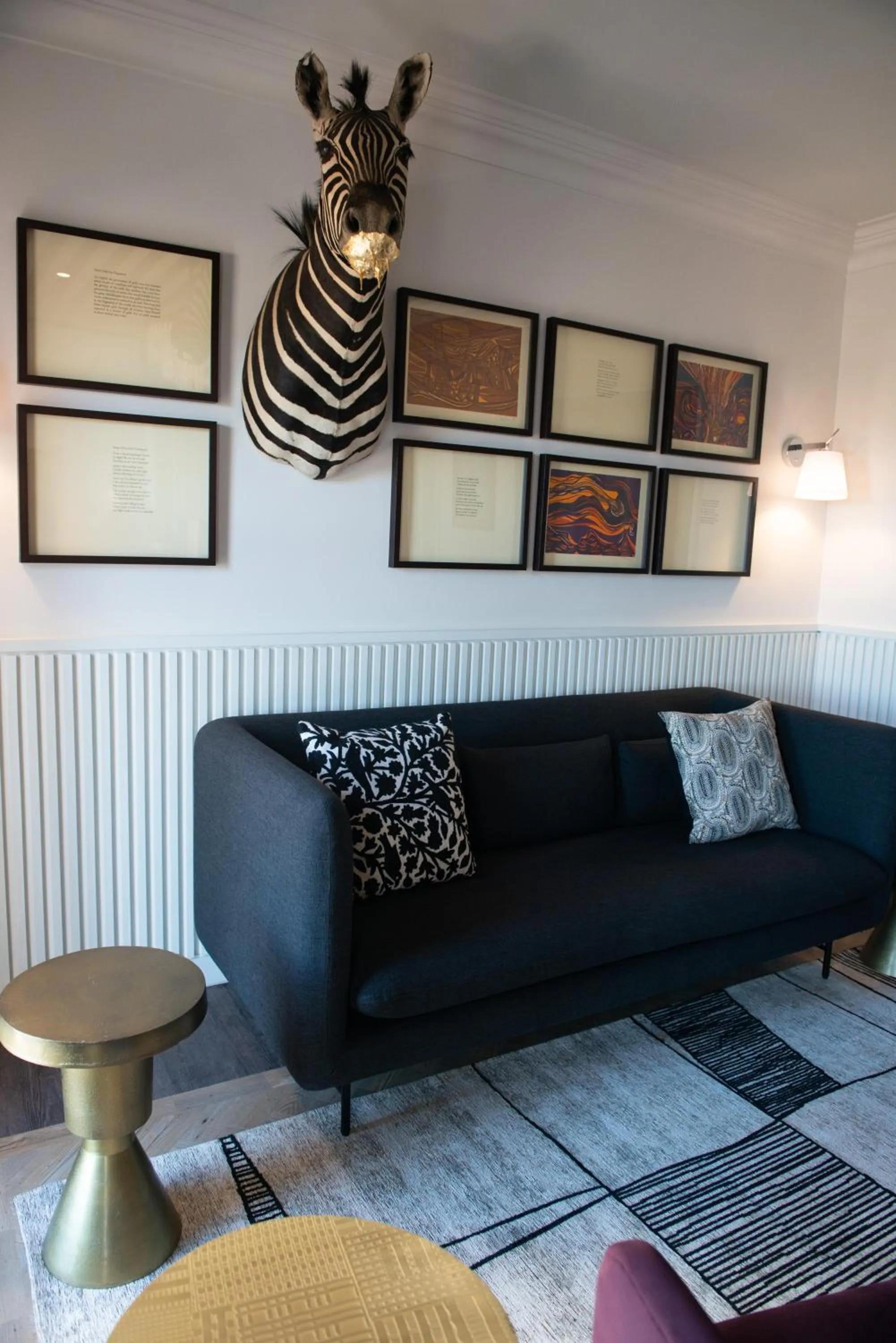 Living room in The Feather Hill Boutique Hotel