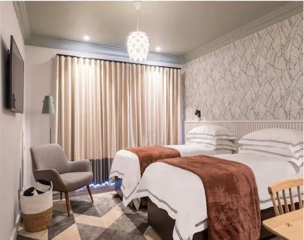 Bed in The Feather Hill Boutique Hotel Bed in The Feather Hill Boutique Hotel