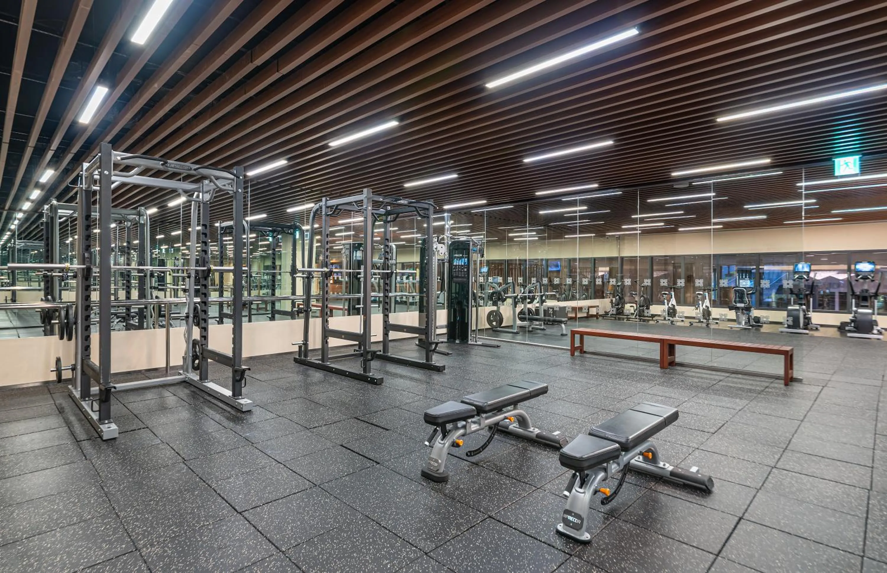 Fitness centre/facilities in Hilton Clark Sun Valley Resort