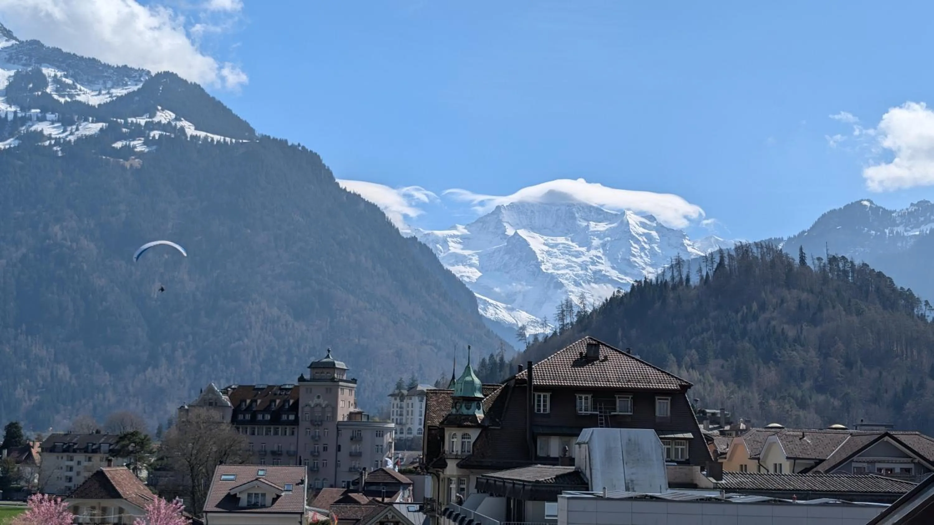 Mountain view in Hotel Harder Minerva