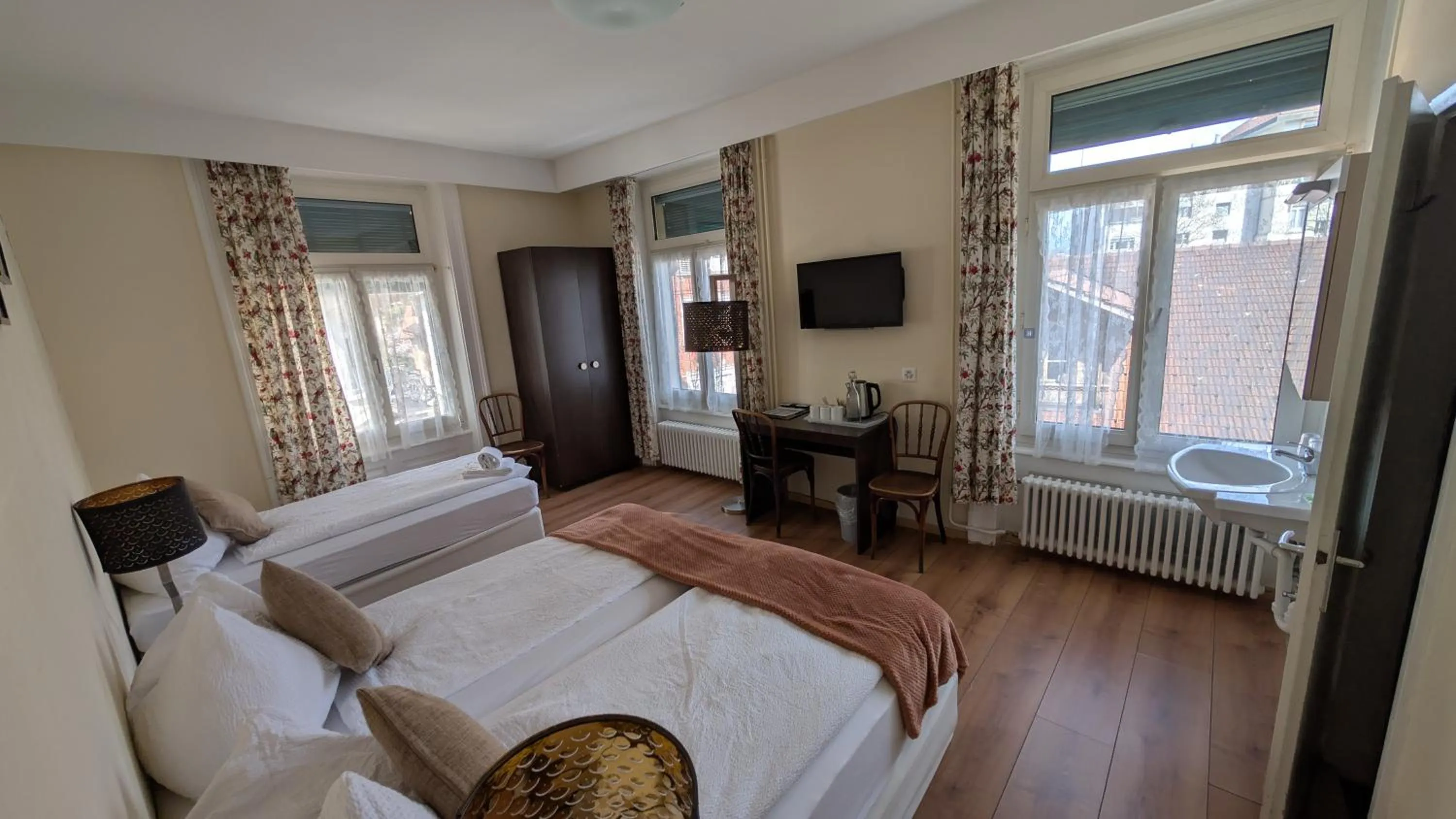 Bed in Hotel Harder Minerva