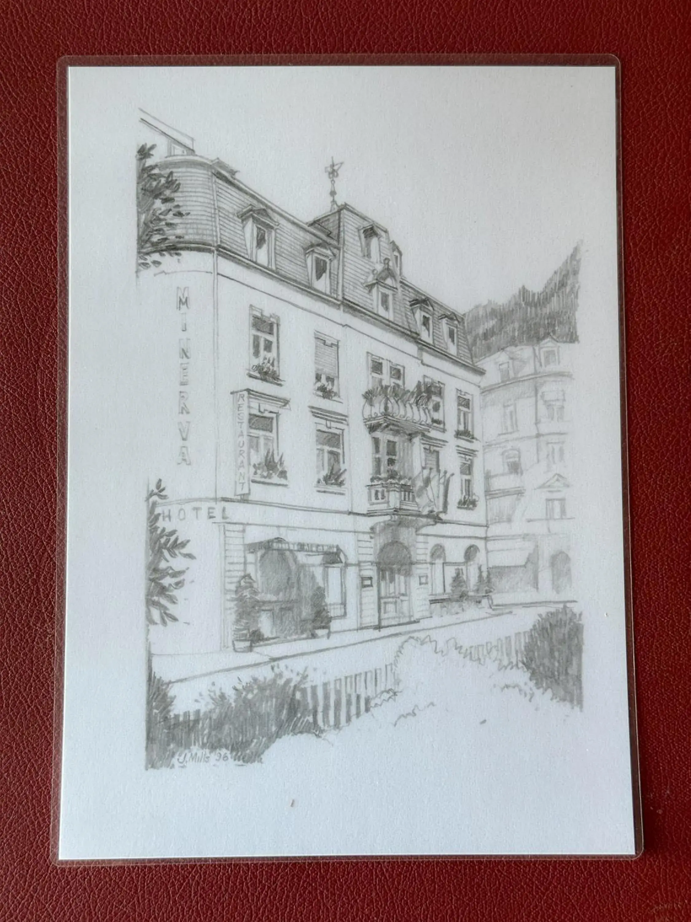 Property building in Hotel Harder Minerva Property building in Hotel Harder Minerva