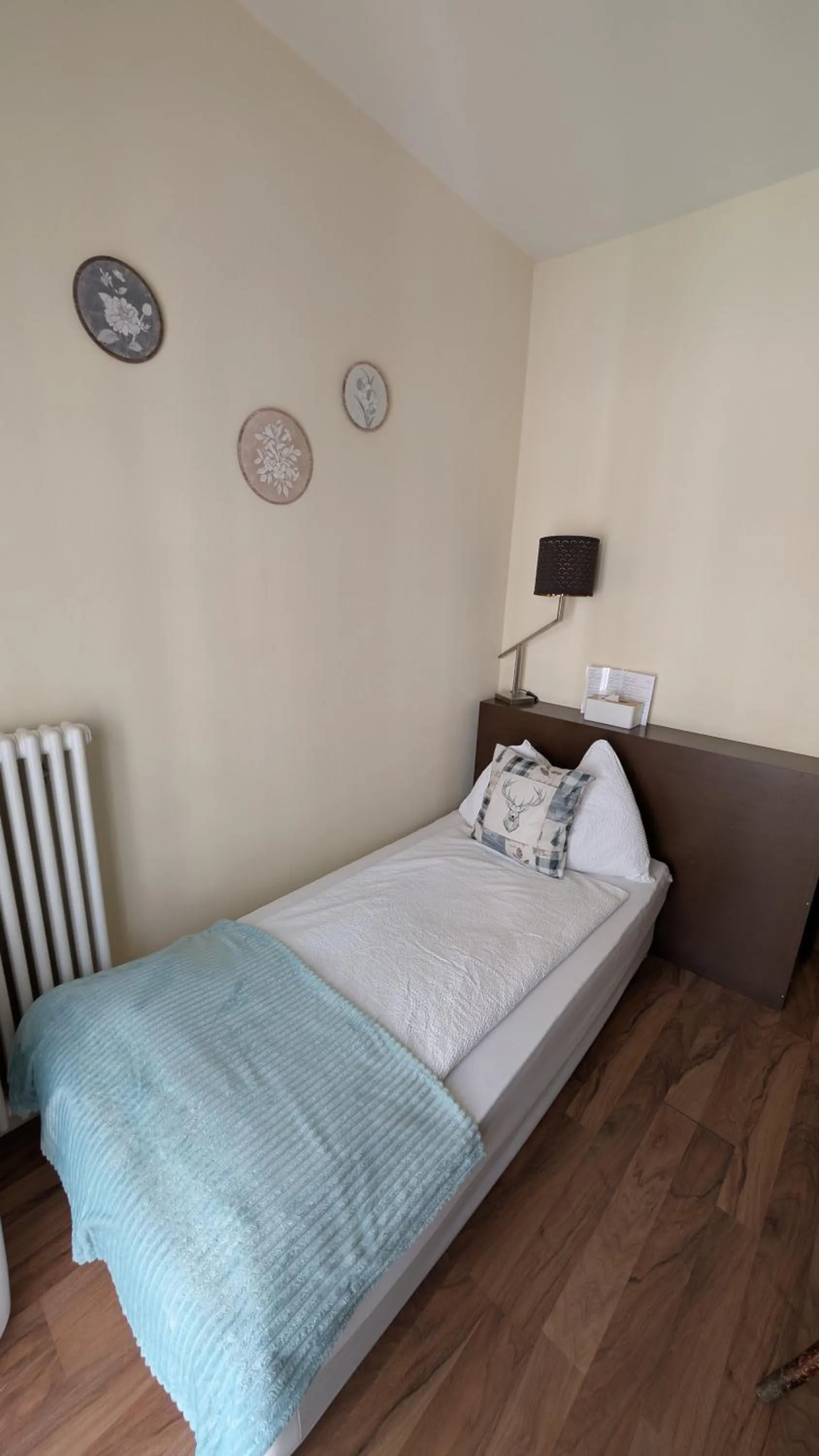 Bed in Hotel Harder Minerva