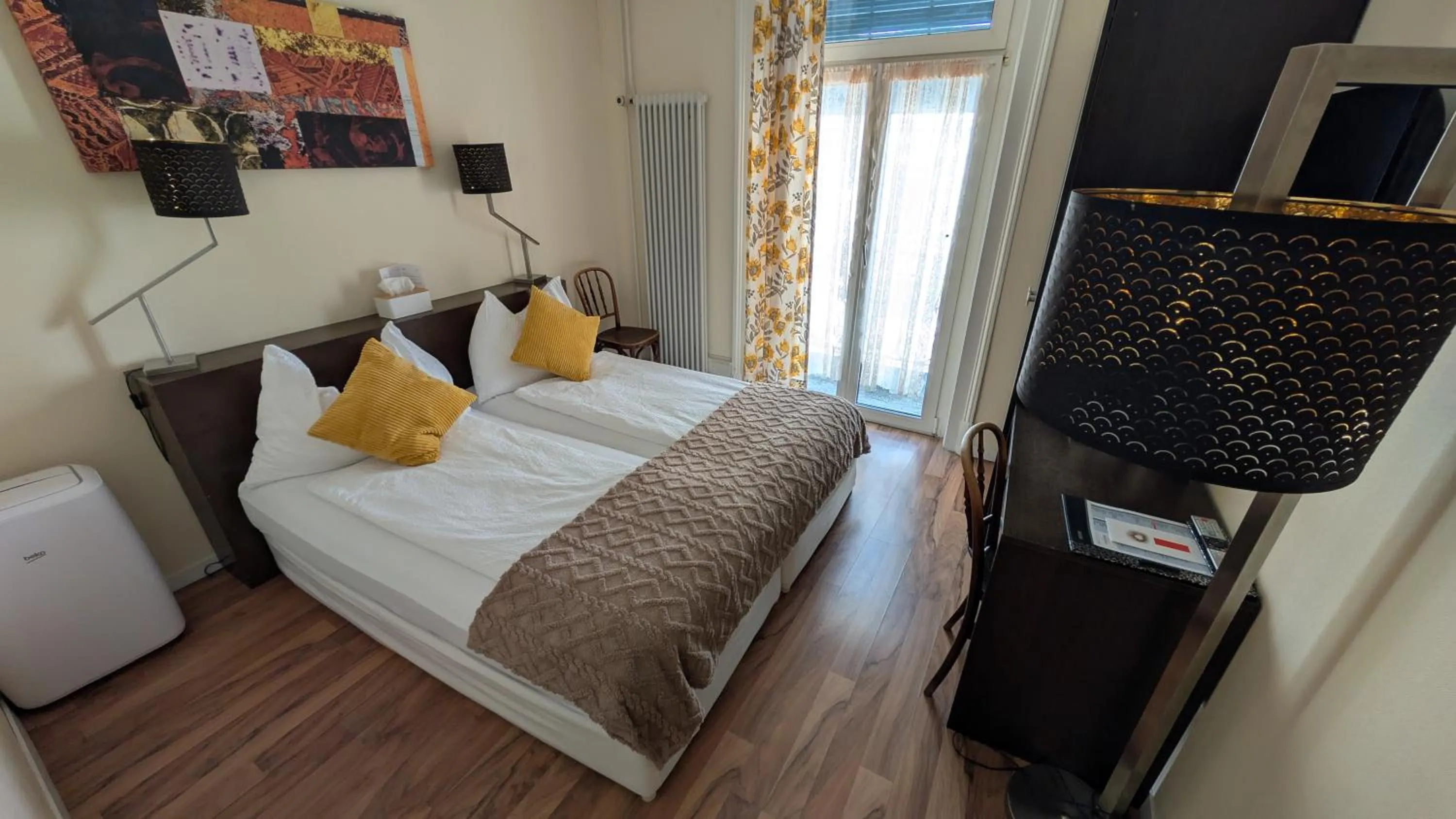 Bed in Hotel Harder Minerva