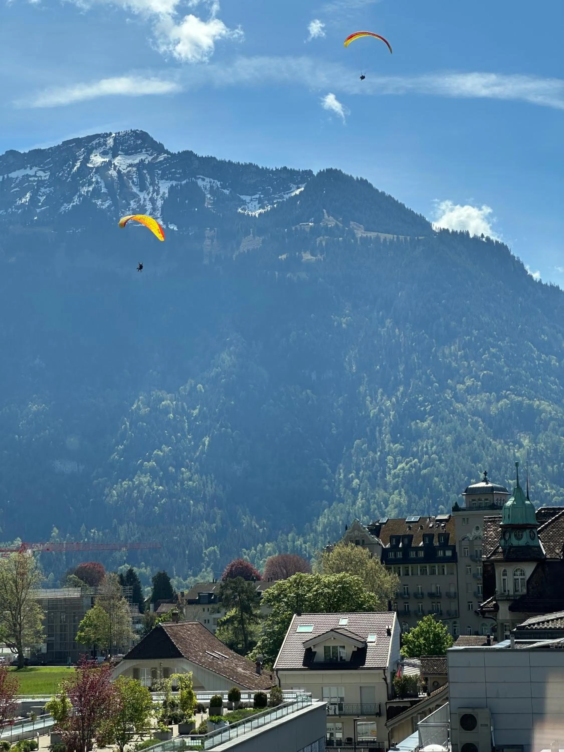 Mountain view in Hotel Harder Minerva