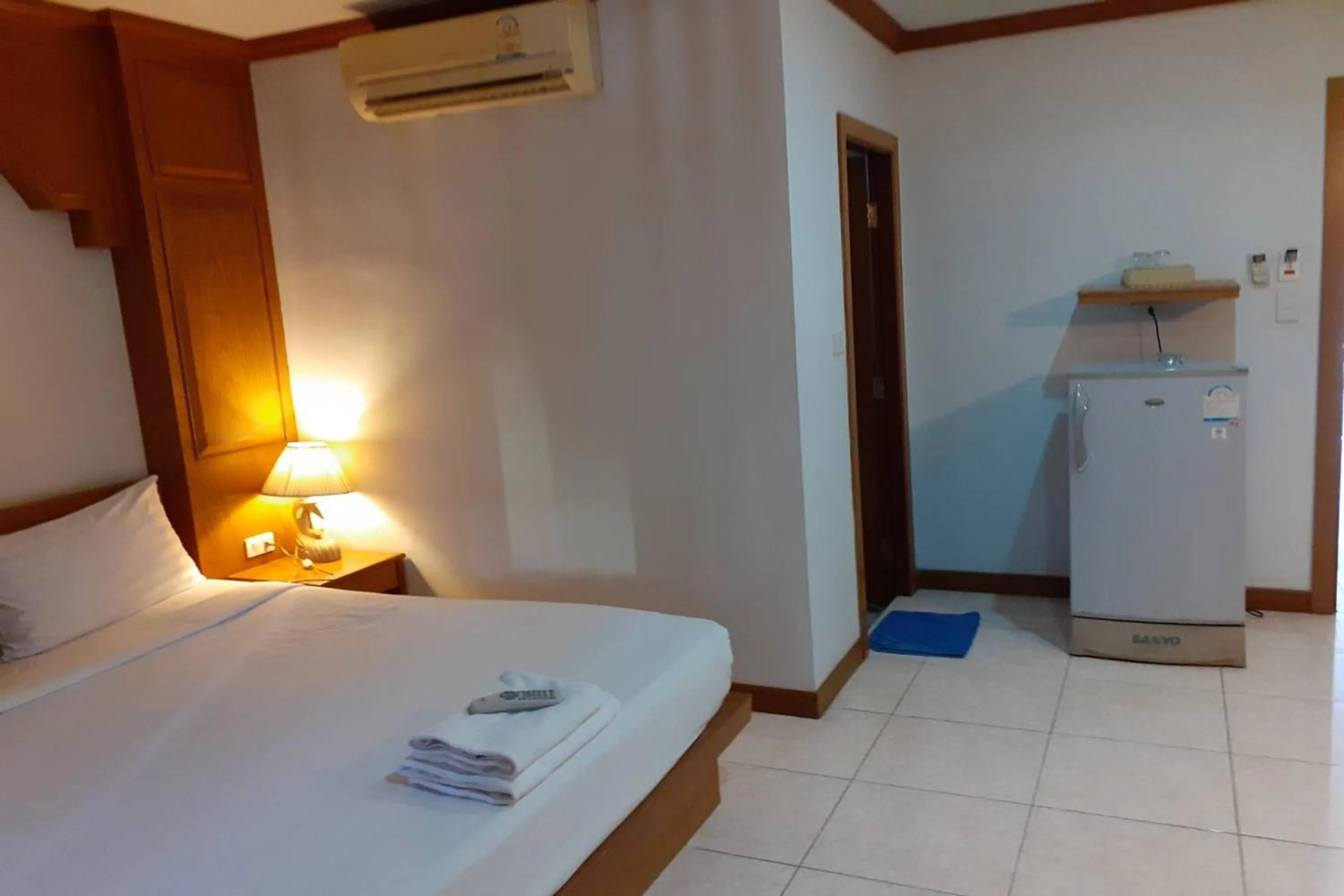 Bed in Praew Mansion