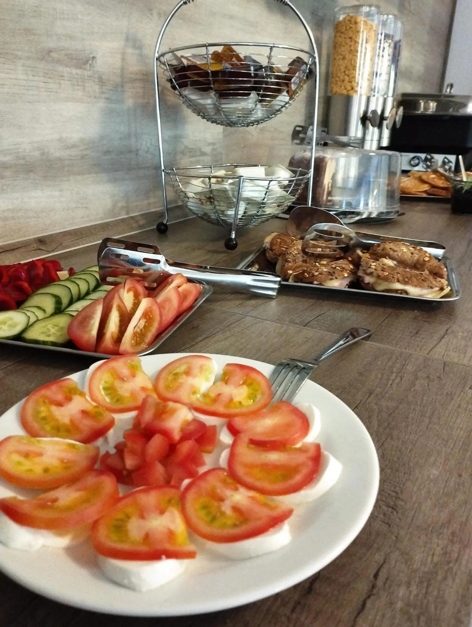 Buffet breakfast in Hotel Barborka