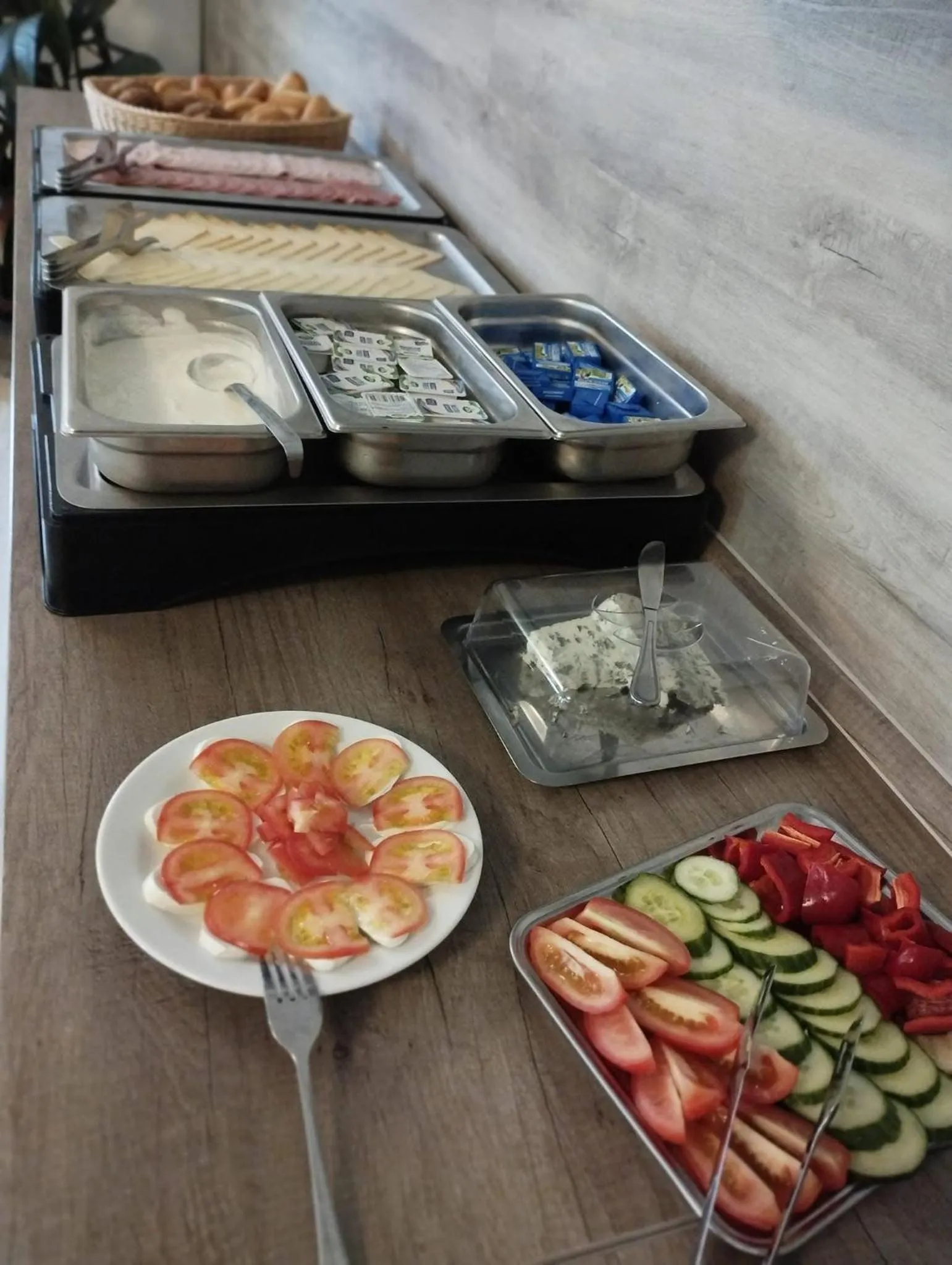 Buffet breakfast in Hotel Barborka