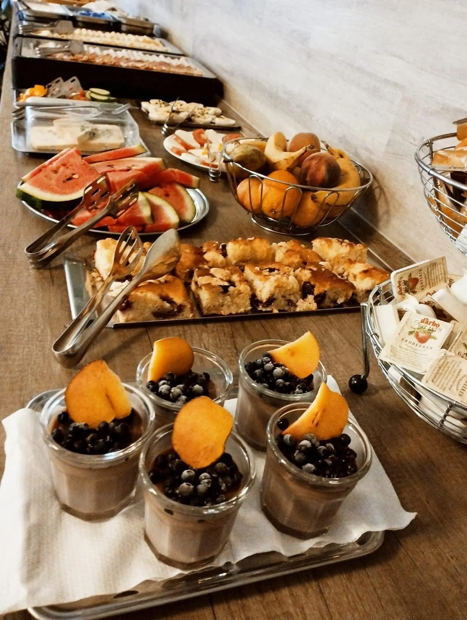 Buffet breakfast in Hotel Barborka