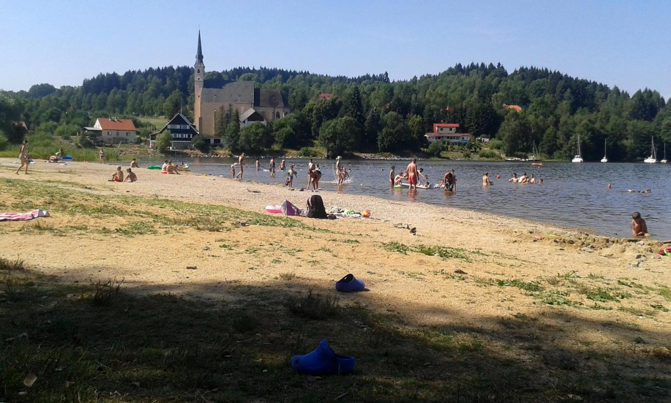 Beach in Hotel Barborka