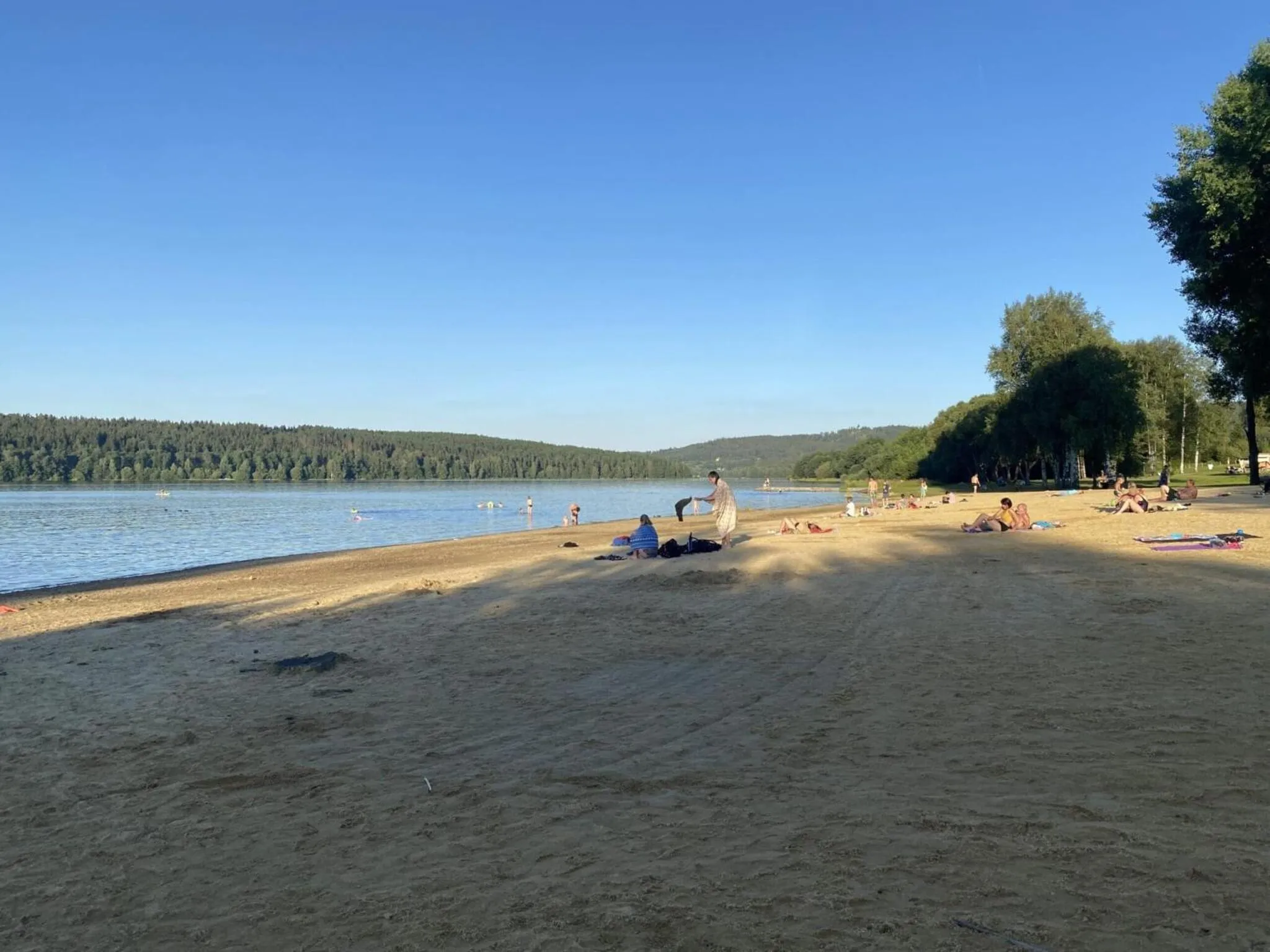 Beach in Hotel Barborka