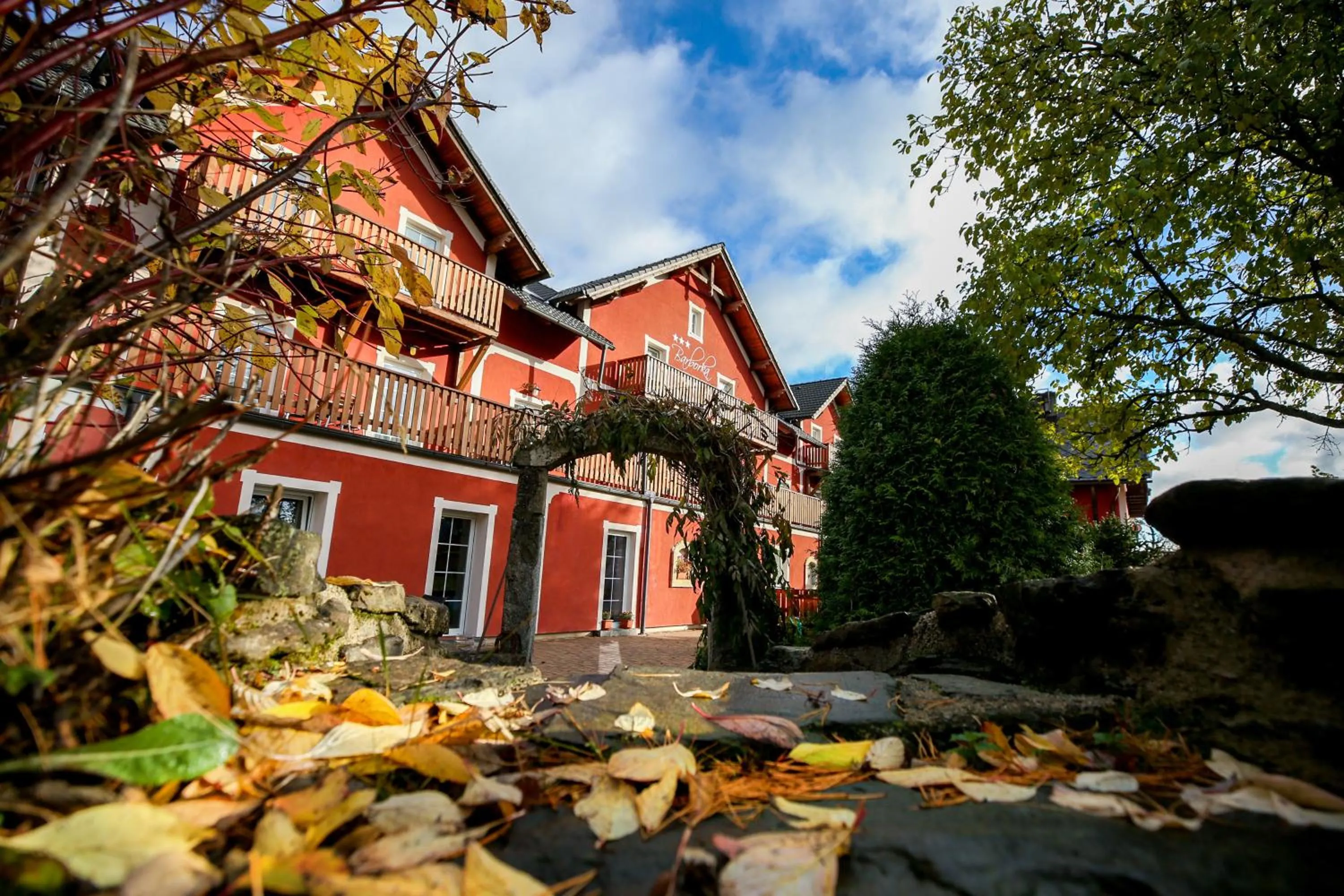 Property building in Hotel Barborka