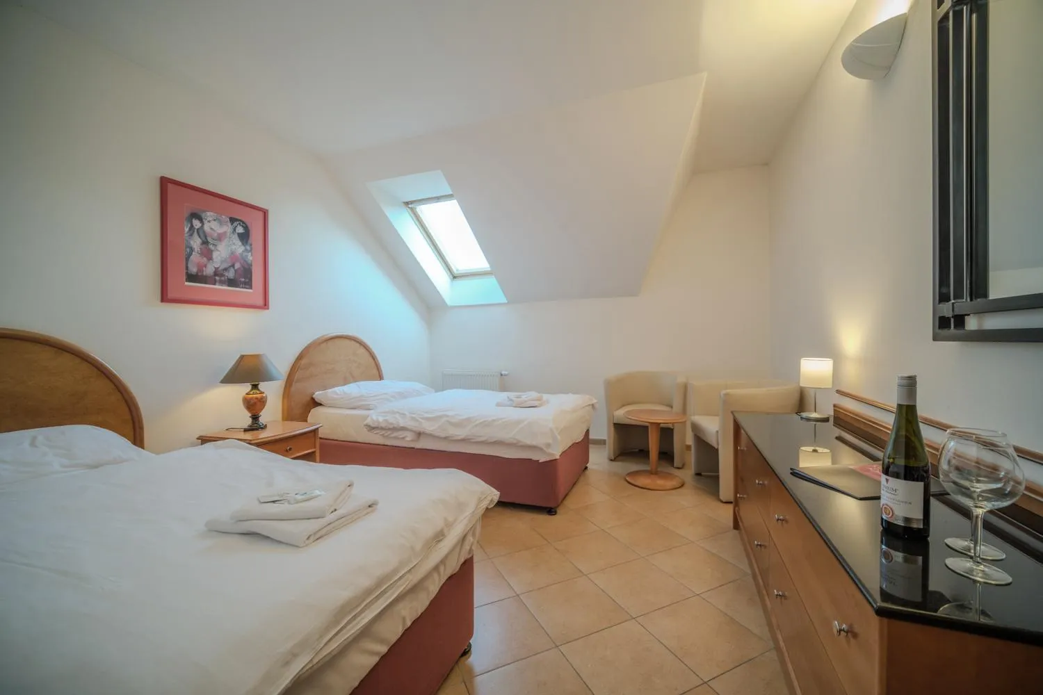 Bed in Hotel Barborka