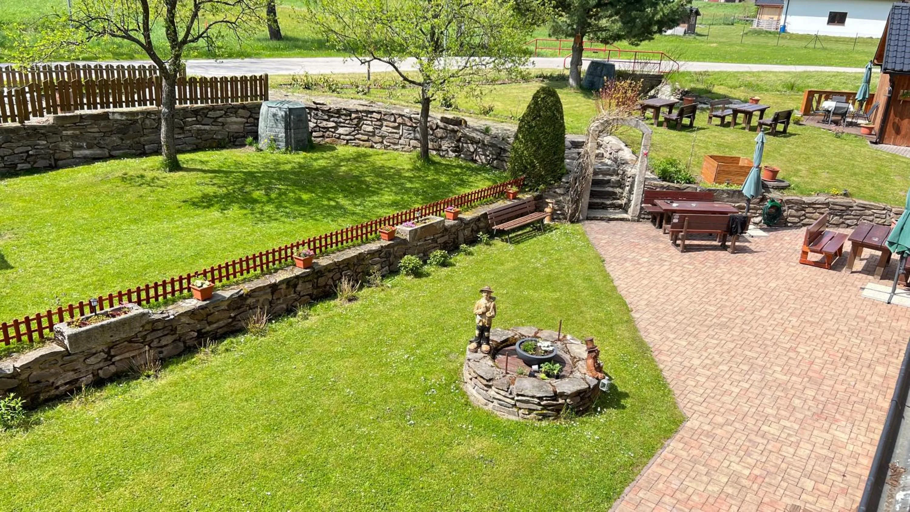 BBQ facilities in Hotel Barborka