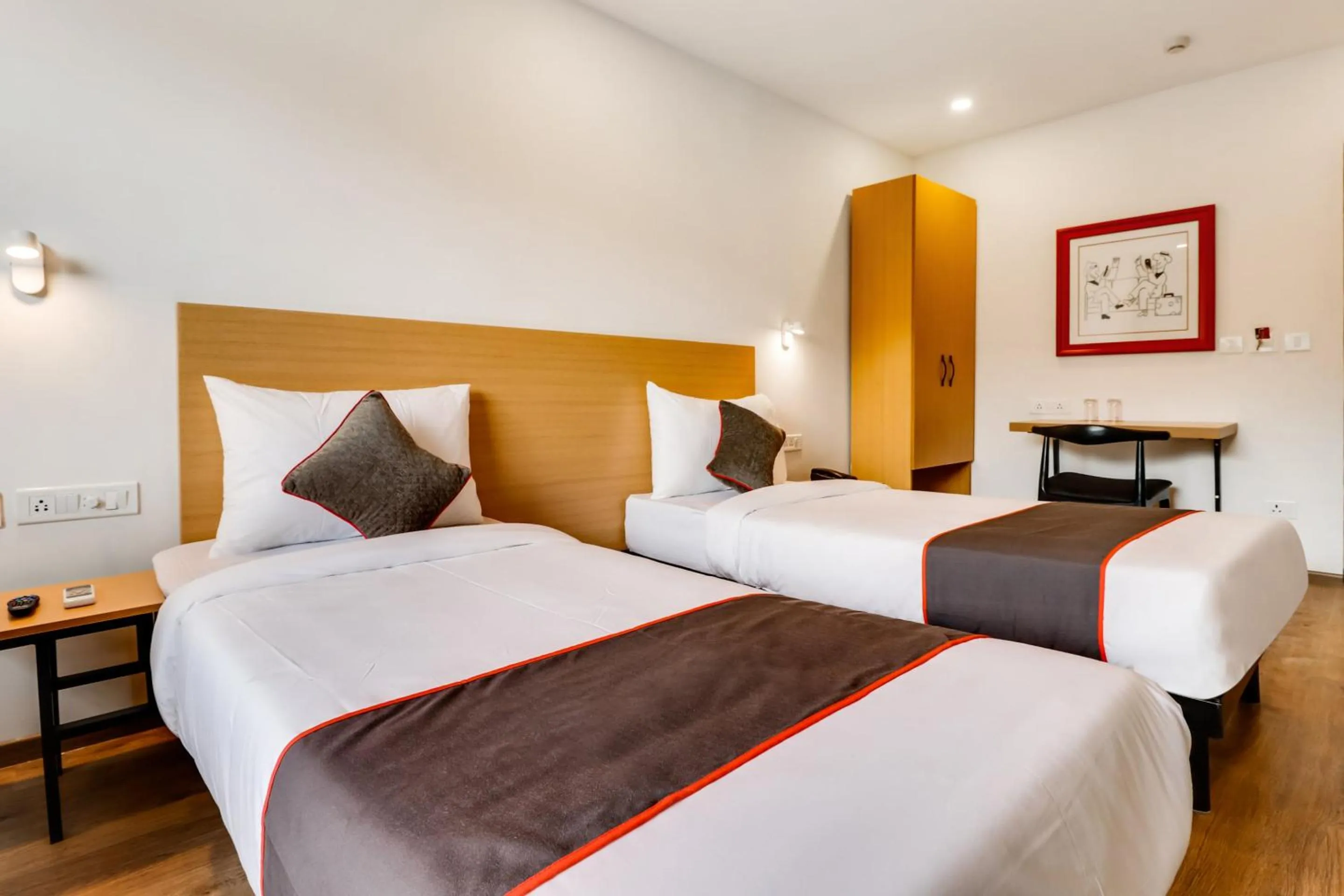 Bedroom, Bed in Super Townhouse Gandhi Hall