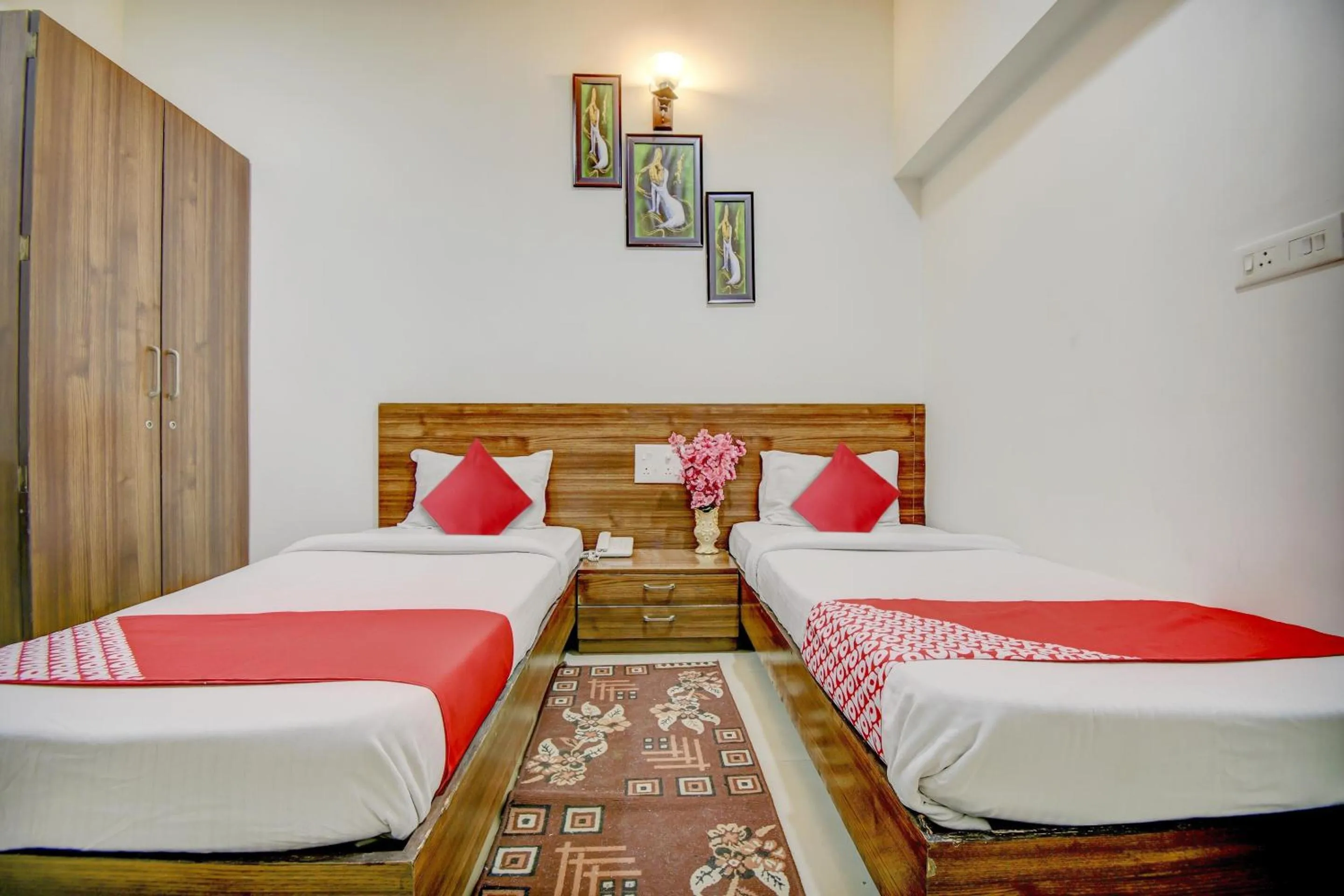 Bedroom in Hotel O Plus Corporate One