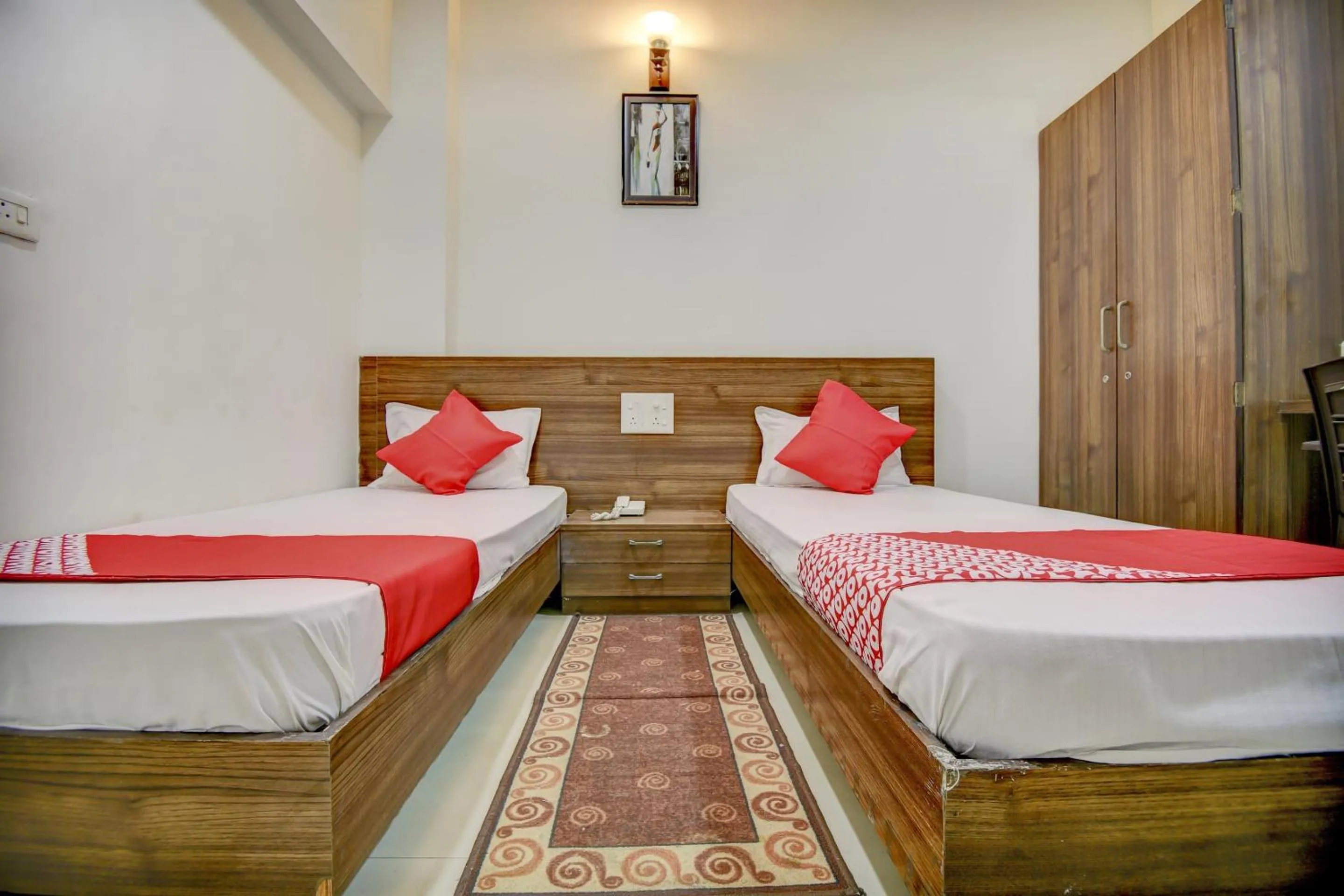 Bedroom in Hotel O Plus Corporate One