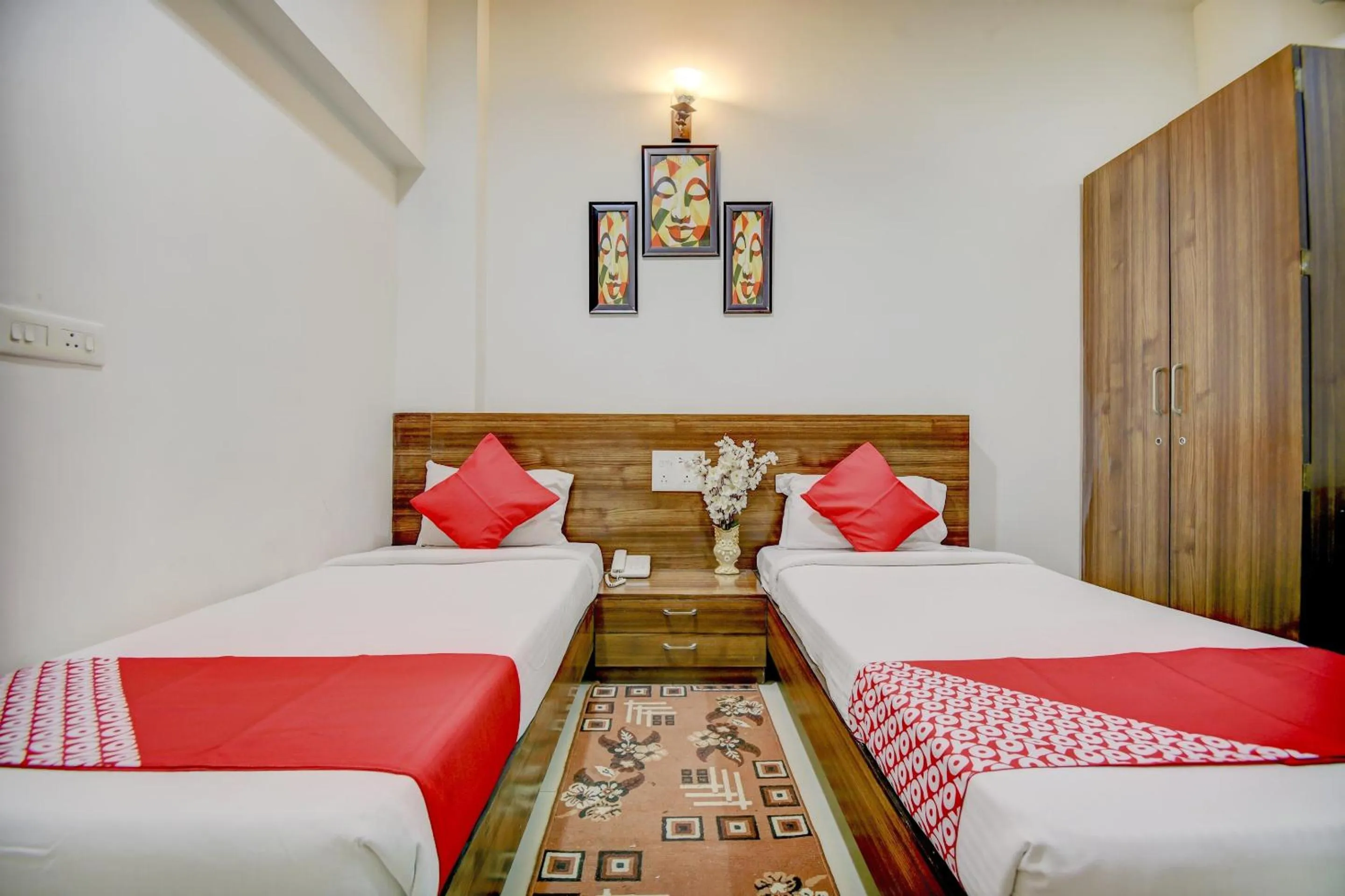 Bedroom in Hotel O Plus Corporate One