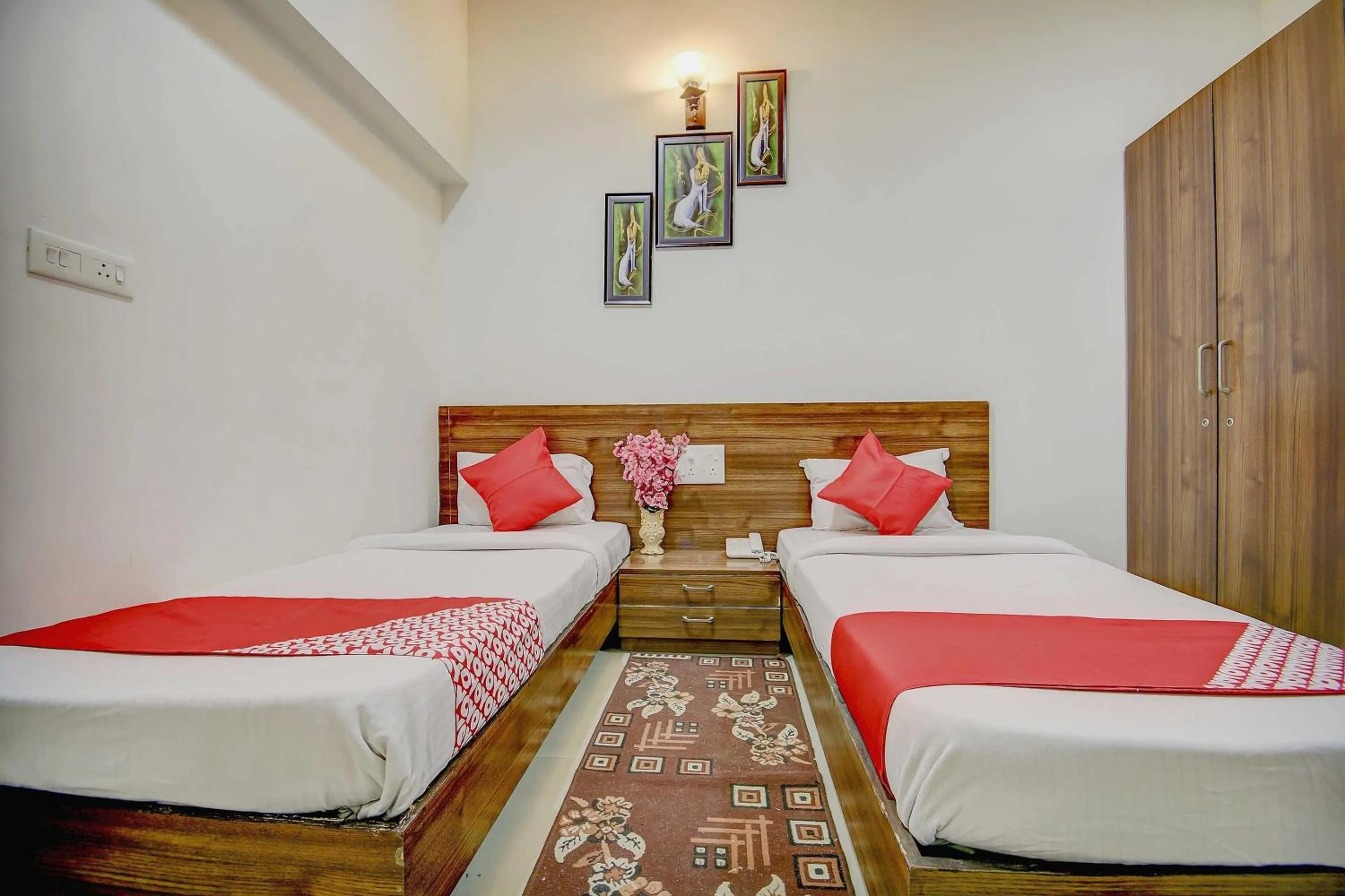 Bedroom in Hotel O Plus Corporate One