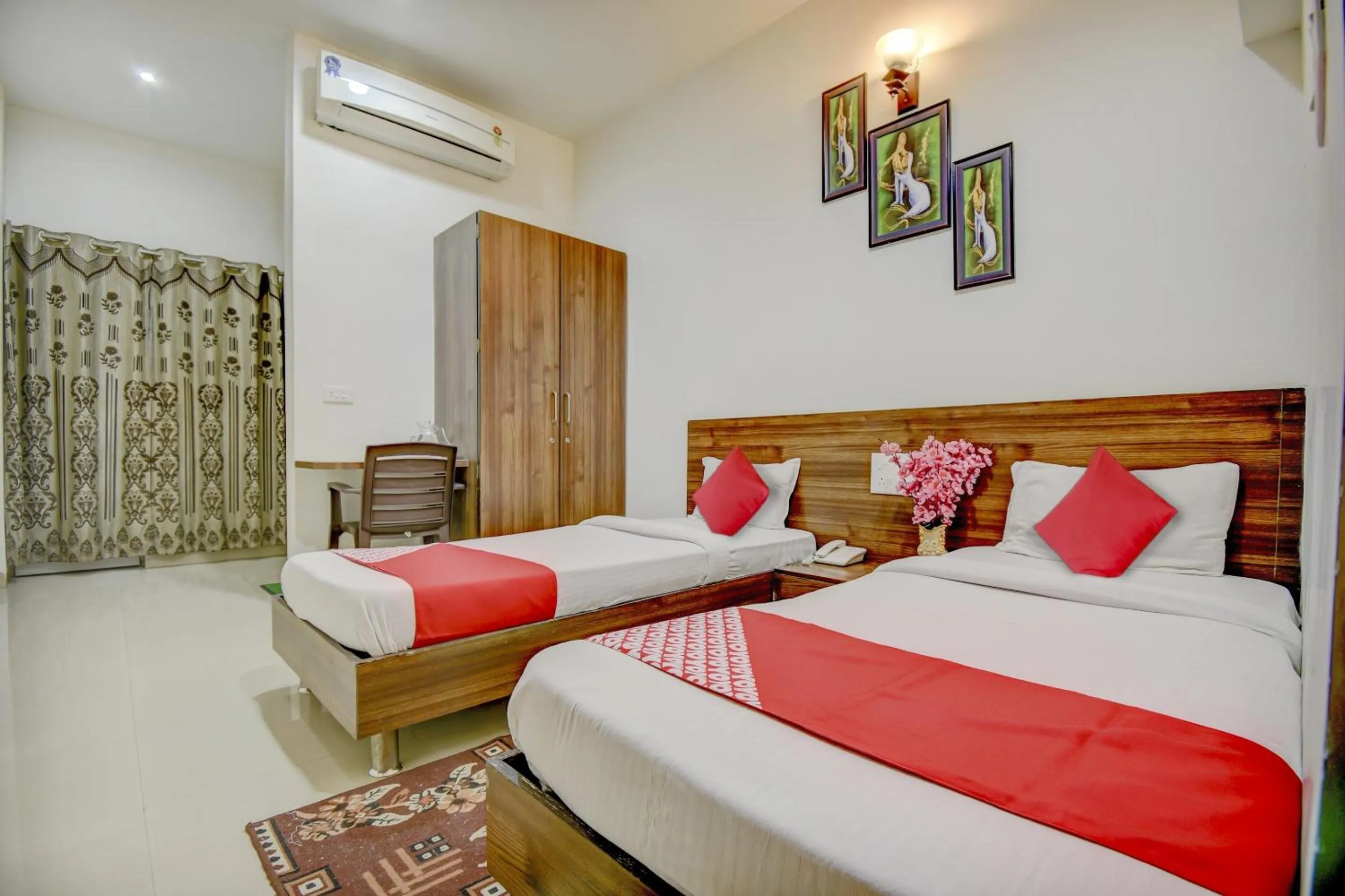 Bedroom in Hotel O Plus Corporate One