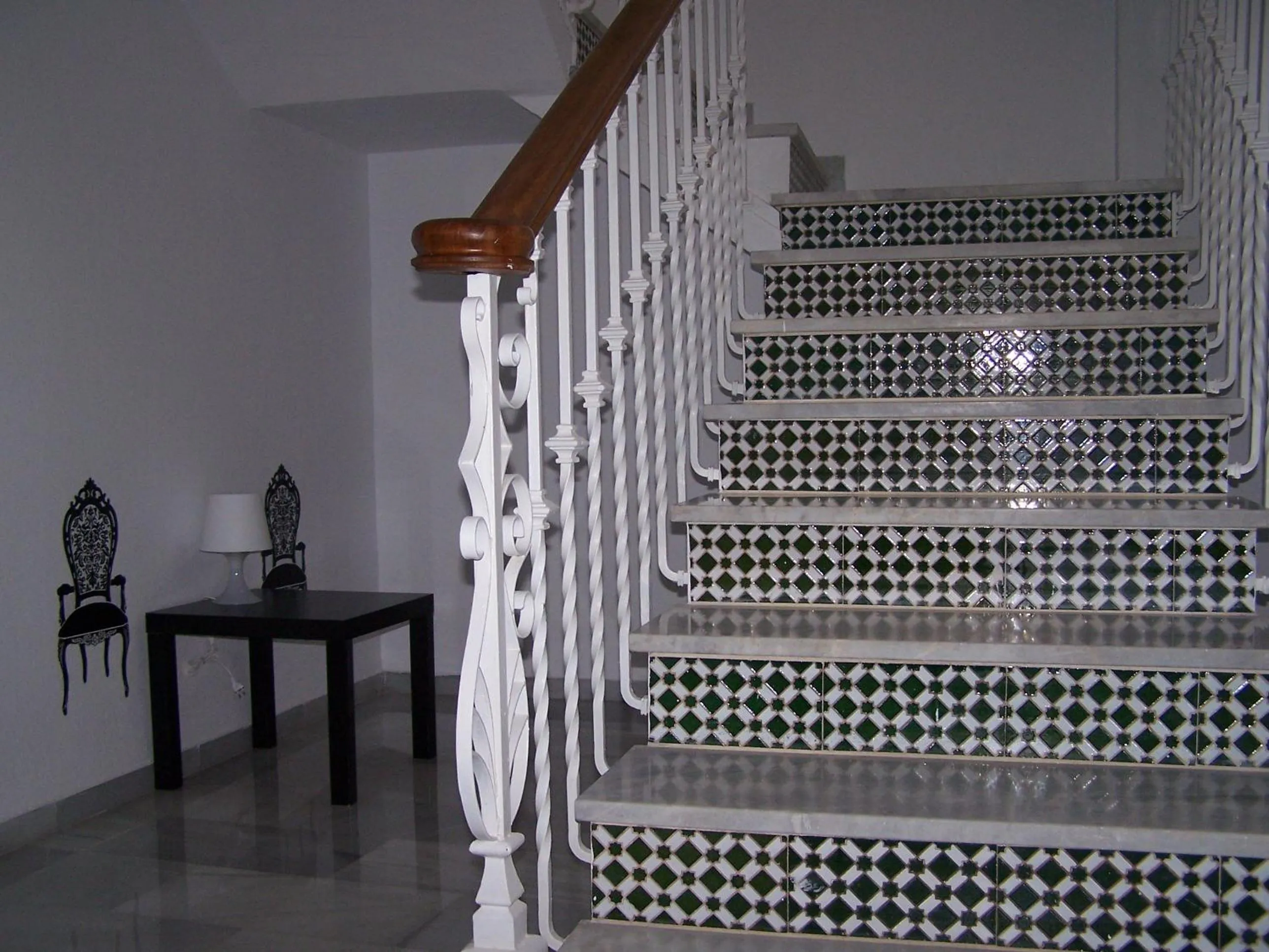 Decorative detail in Granada Old Town Hostel