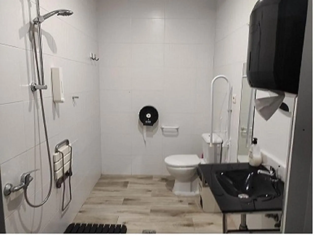 Shower in Granada Old Town Hostel