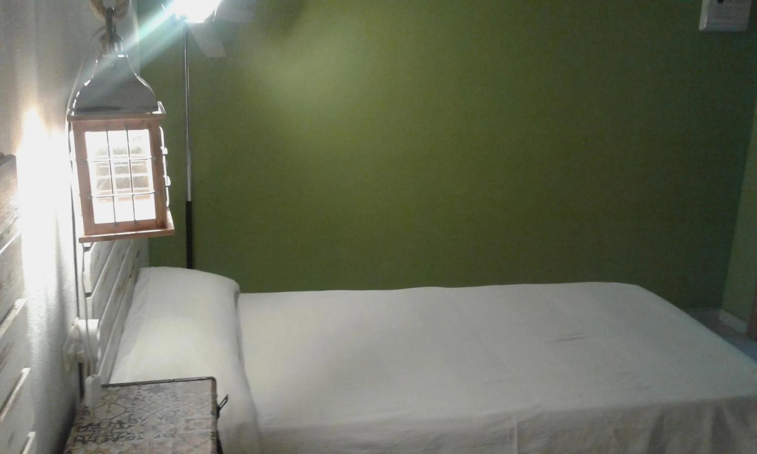 Decorative detail, Bed in Granada Old Town Hostel