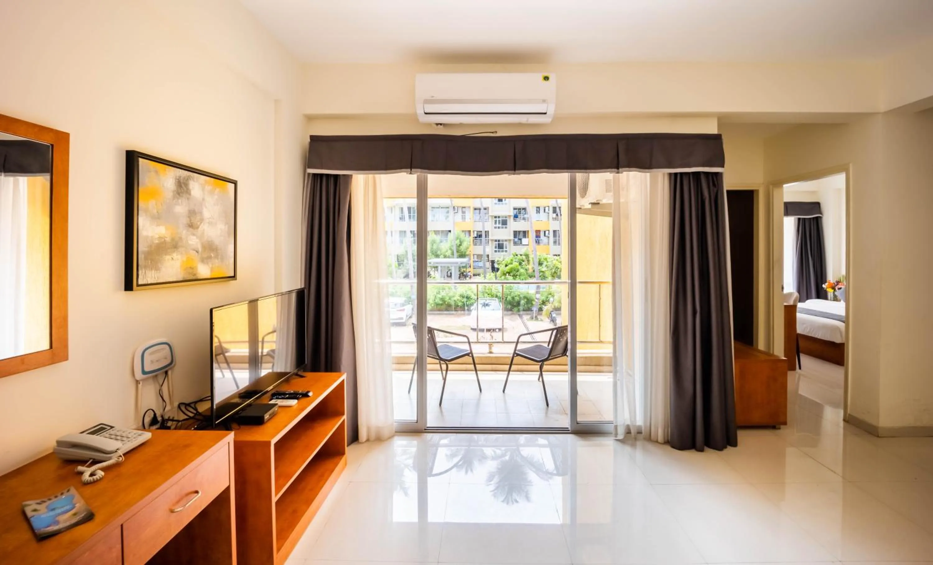 Seating area in Hotel Reemz Beach Heaven , Anjuna