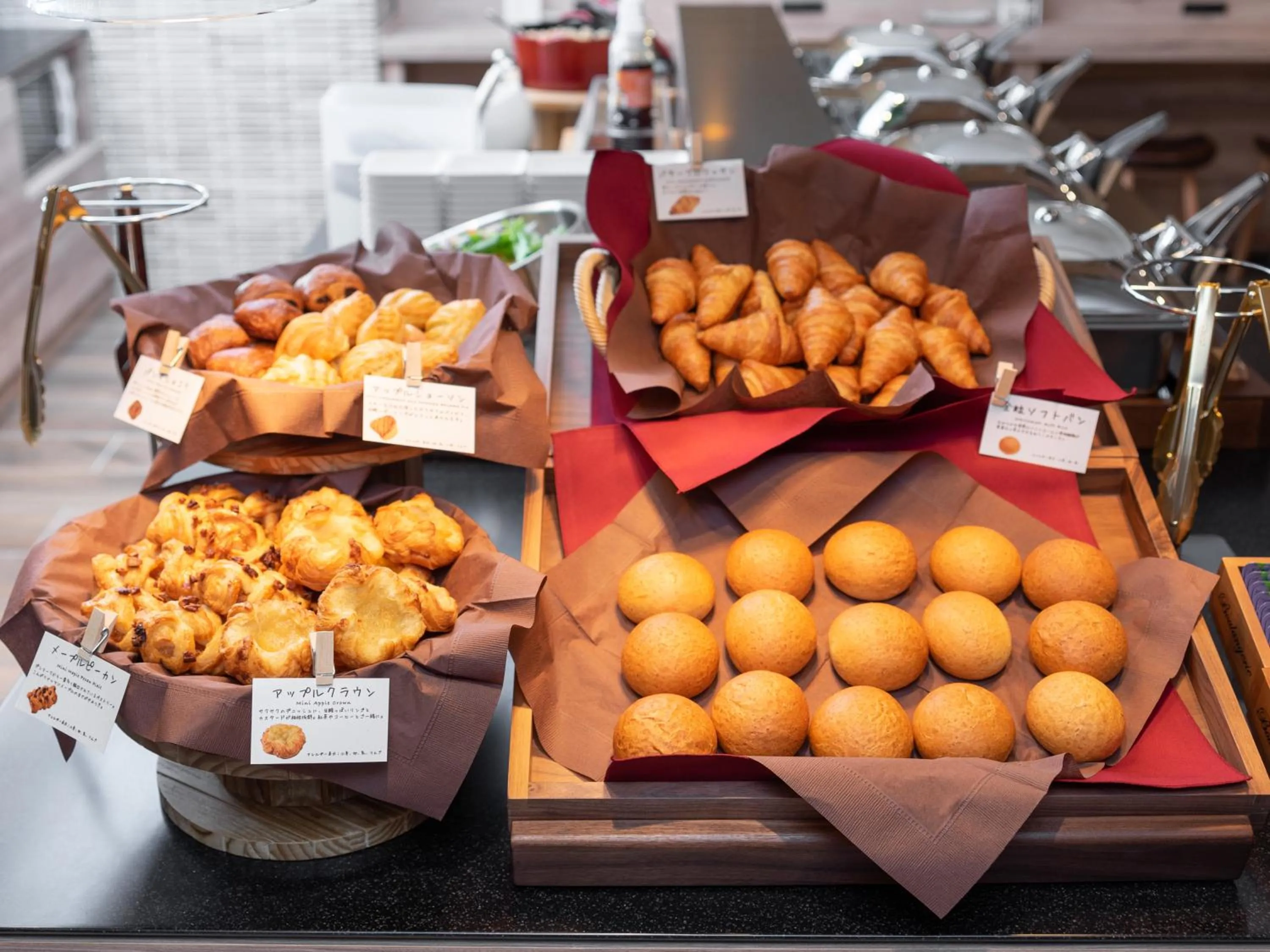 Breakfast in Super Hotel Ishikari