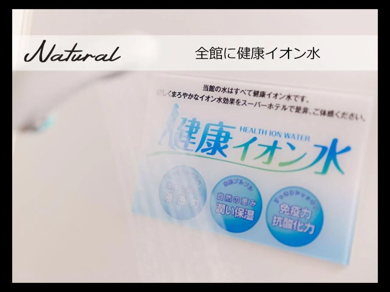 Decorative detail in Super Hotel Ishikari