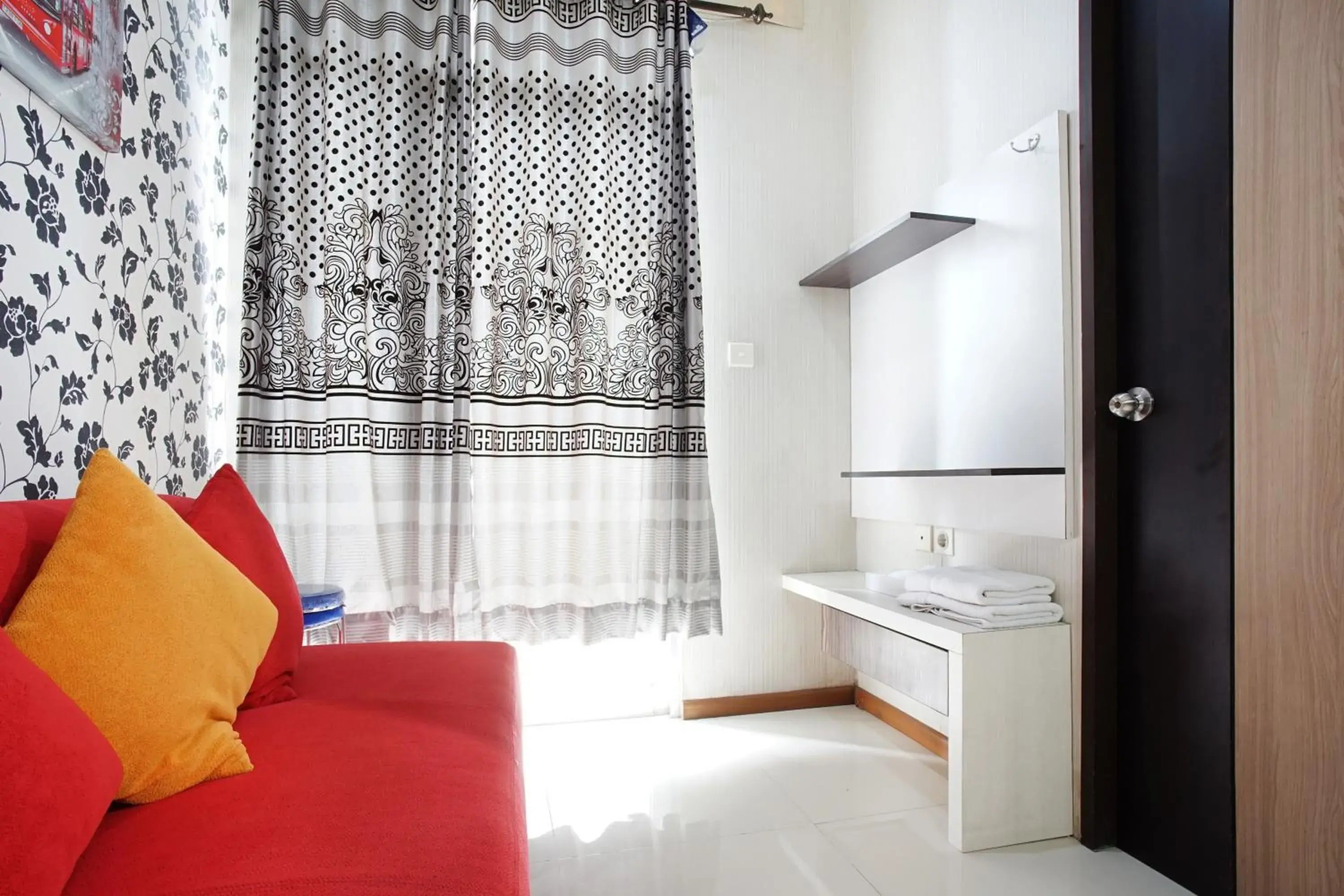 Living room, Bed in Kamarku Apartment at The Edge Living room, Bed in Kamarku Apartment at The Edge