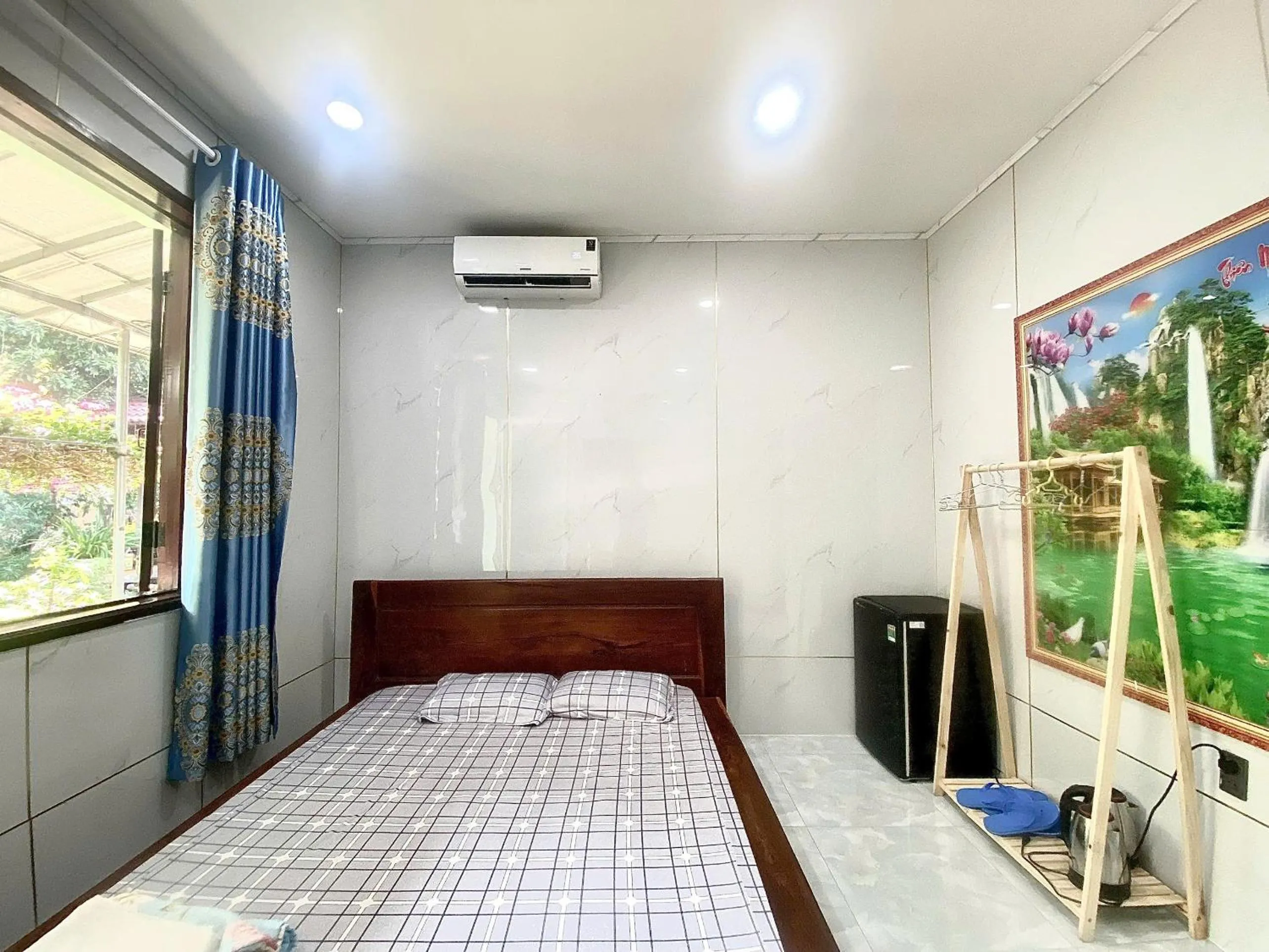 Bed in Nhà Nghỉ THẢO NGUYÊN XANH