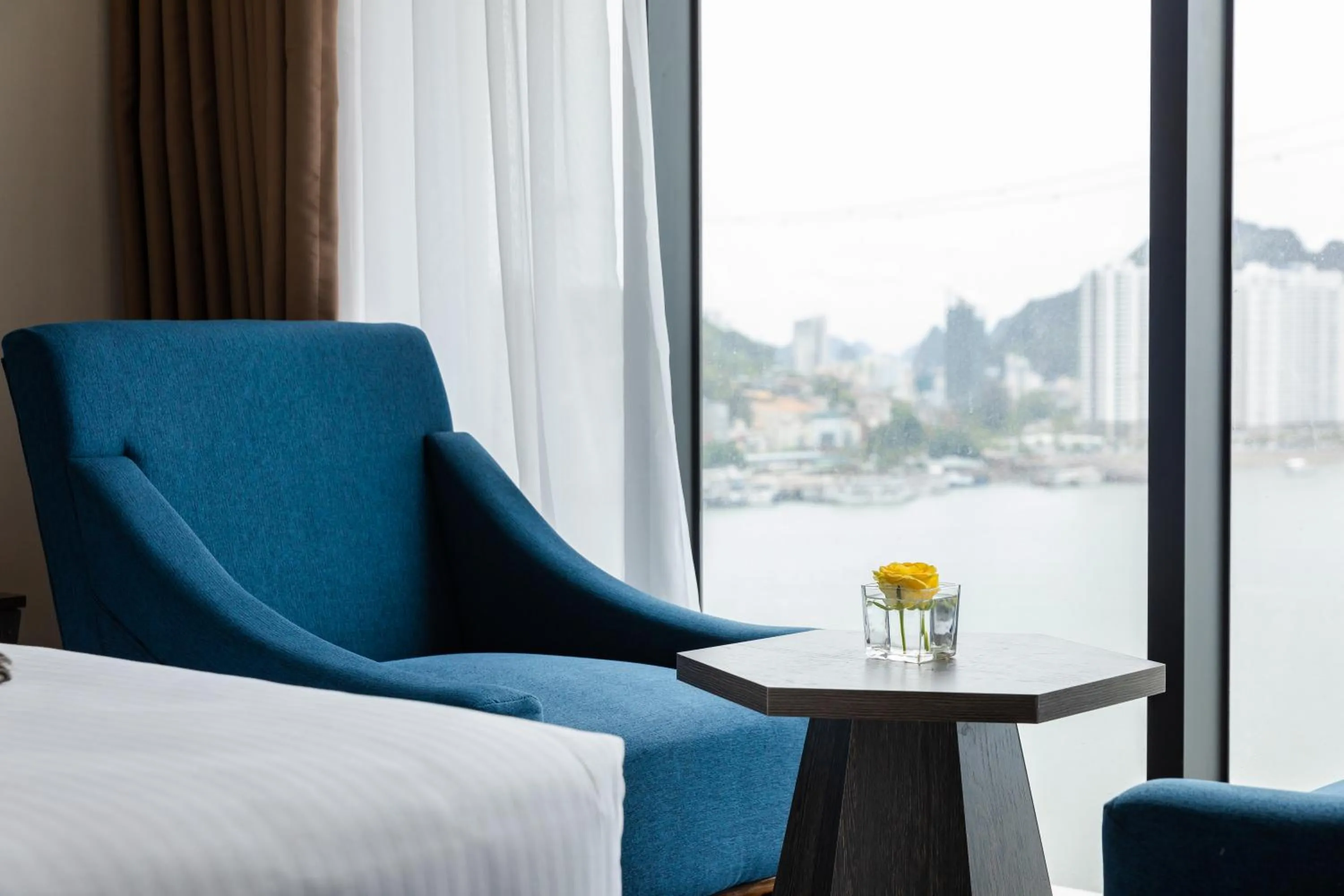 Bed in Muong Thanh Grand Bai Chay