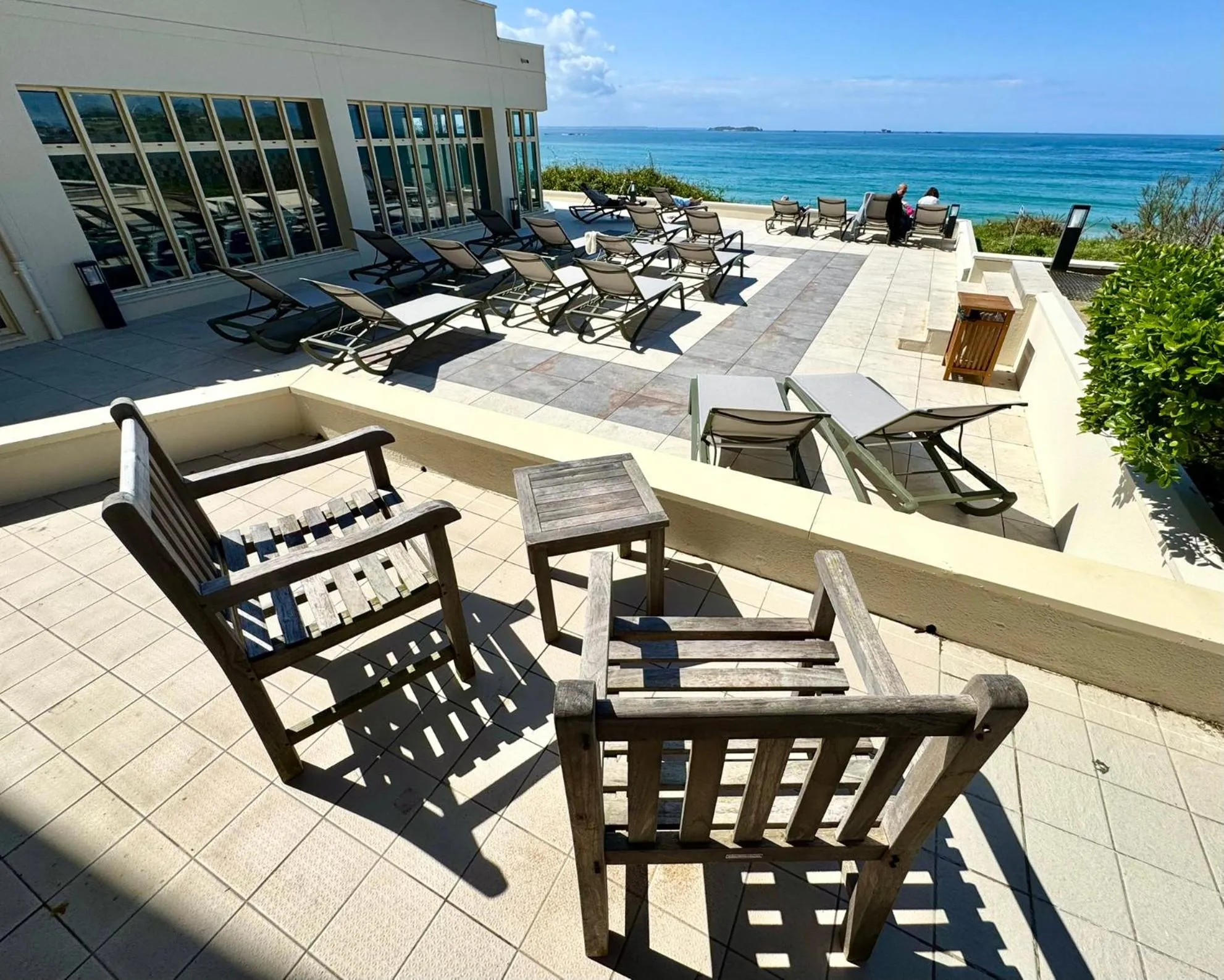 Patio in Residence Reine Marine