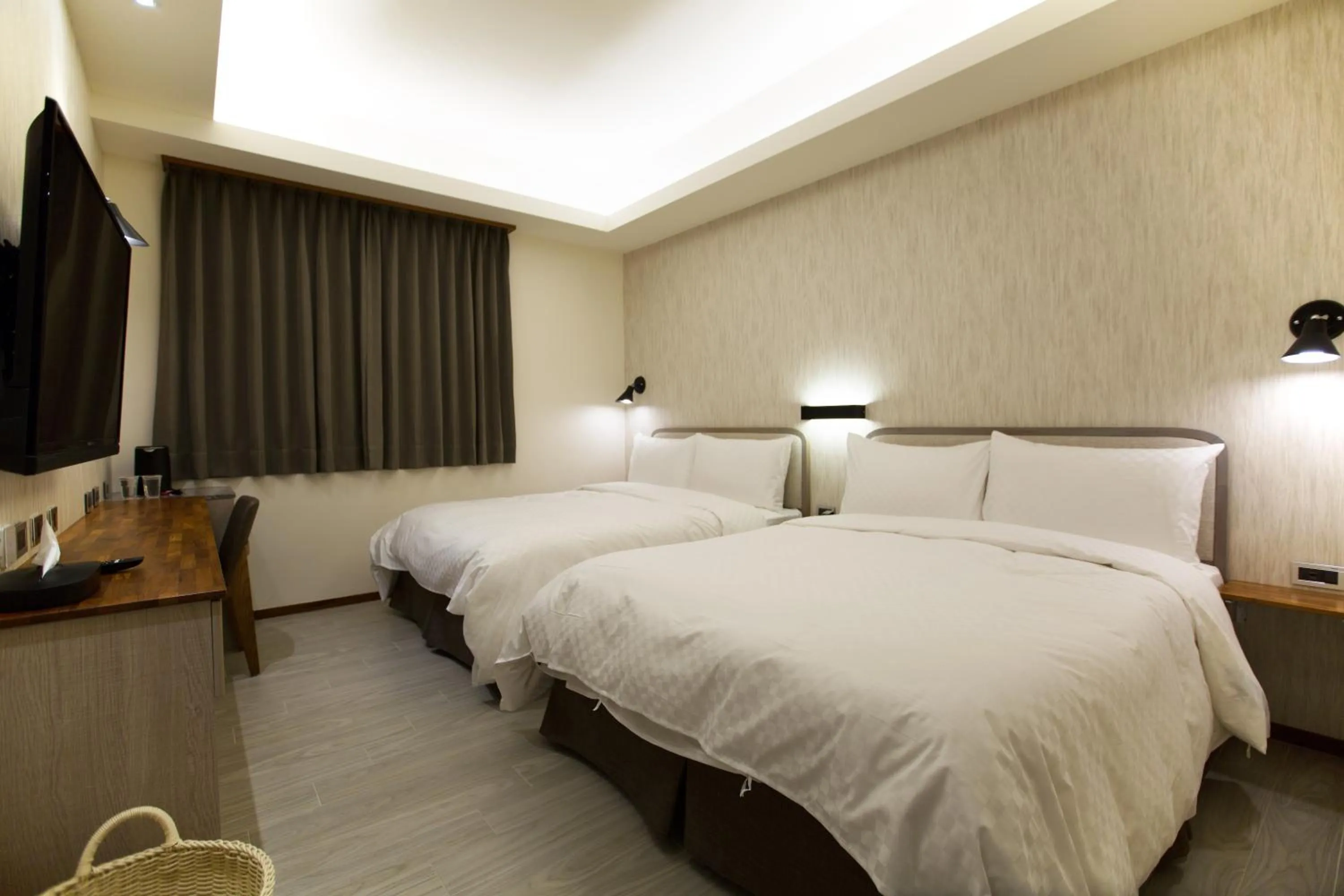 Bed in 原鄉商旅 Yuan Hsiang Hotel