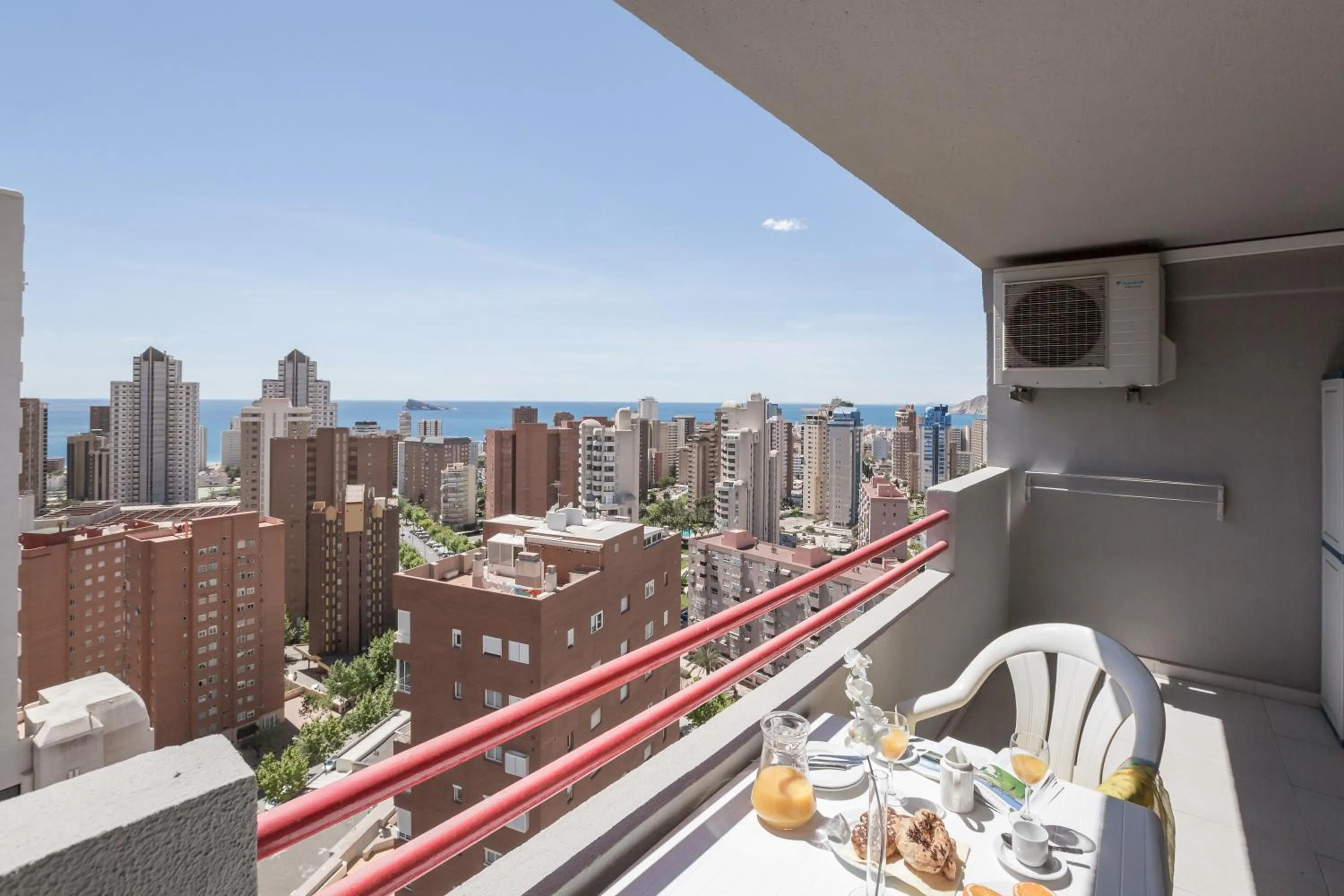 Balcony/Terrace in Pierre & Vacances Benidorm Levante - Adults Recommended