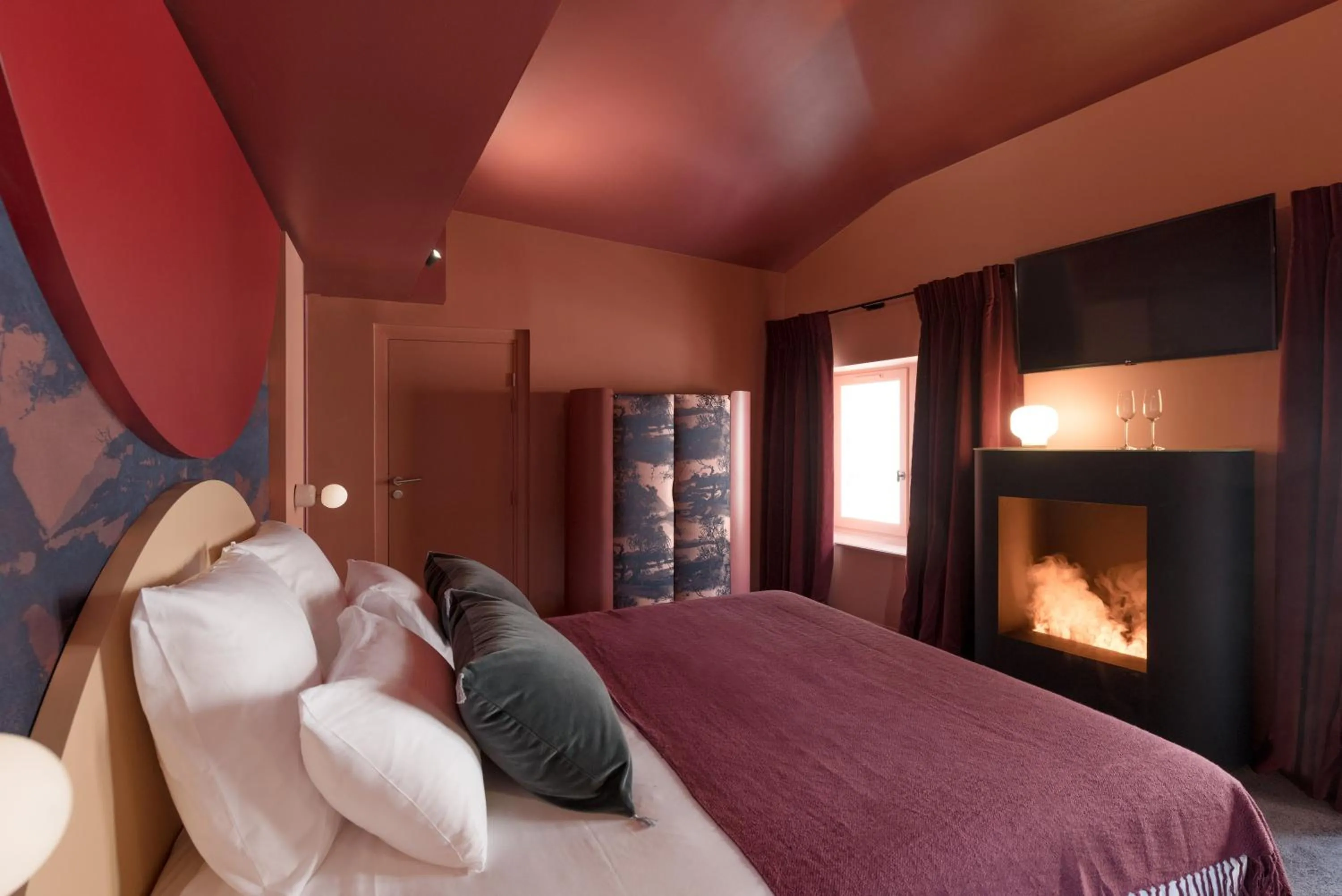 Bed in MiHotel Tour Rose
