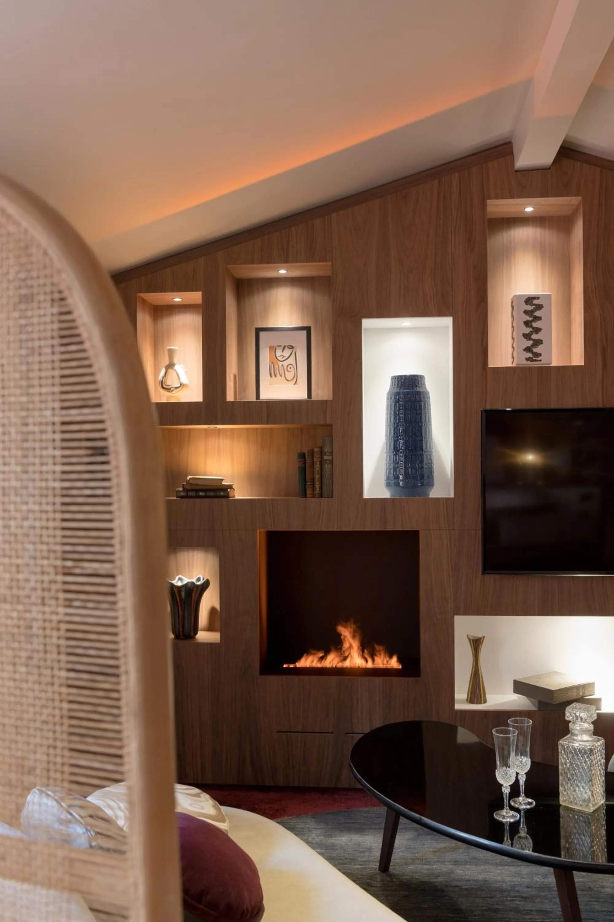 Lounge or bar in MiHotel Tour Rose