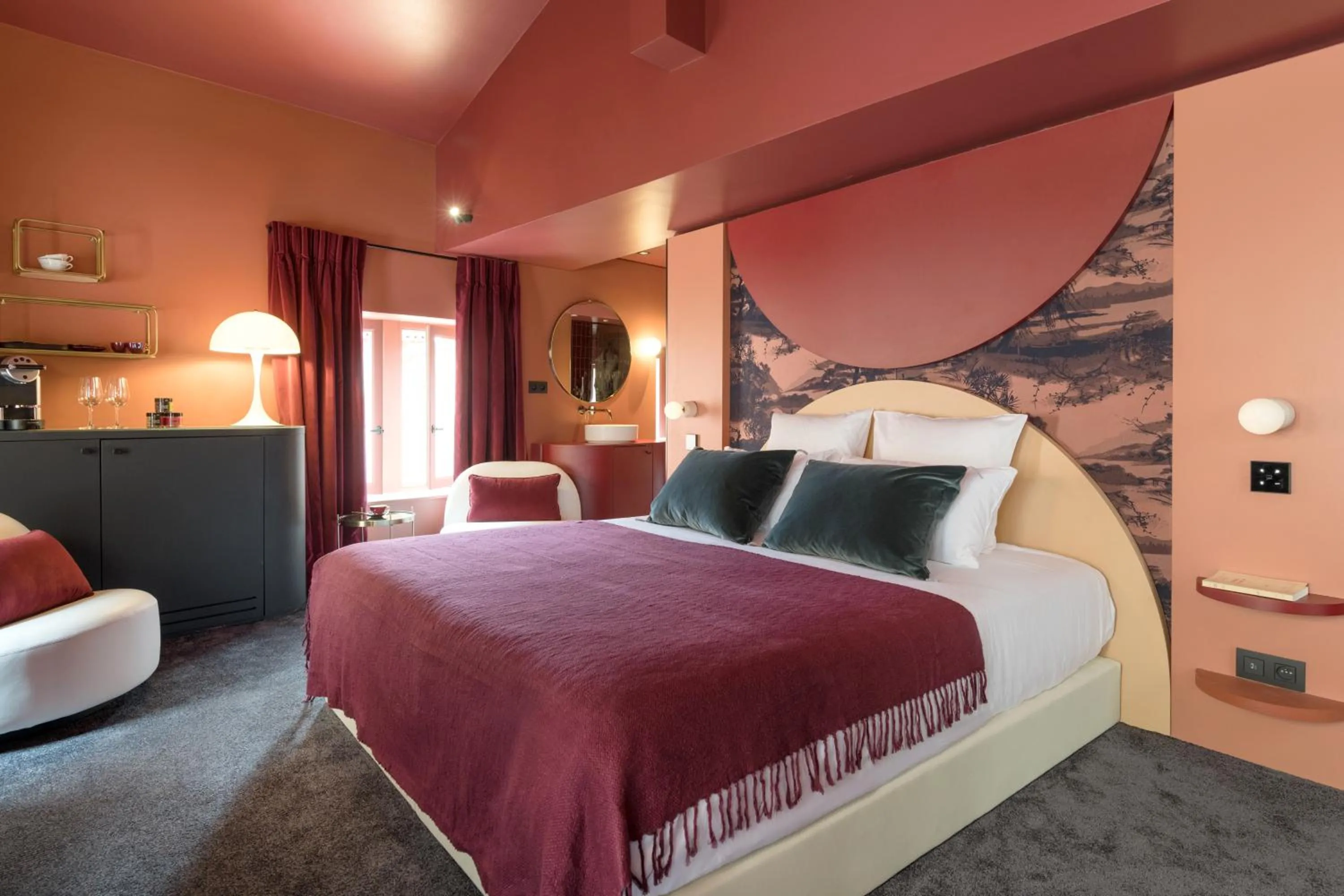 Bed in MiHotel Tour Rose