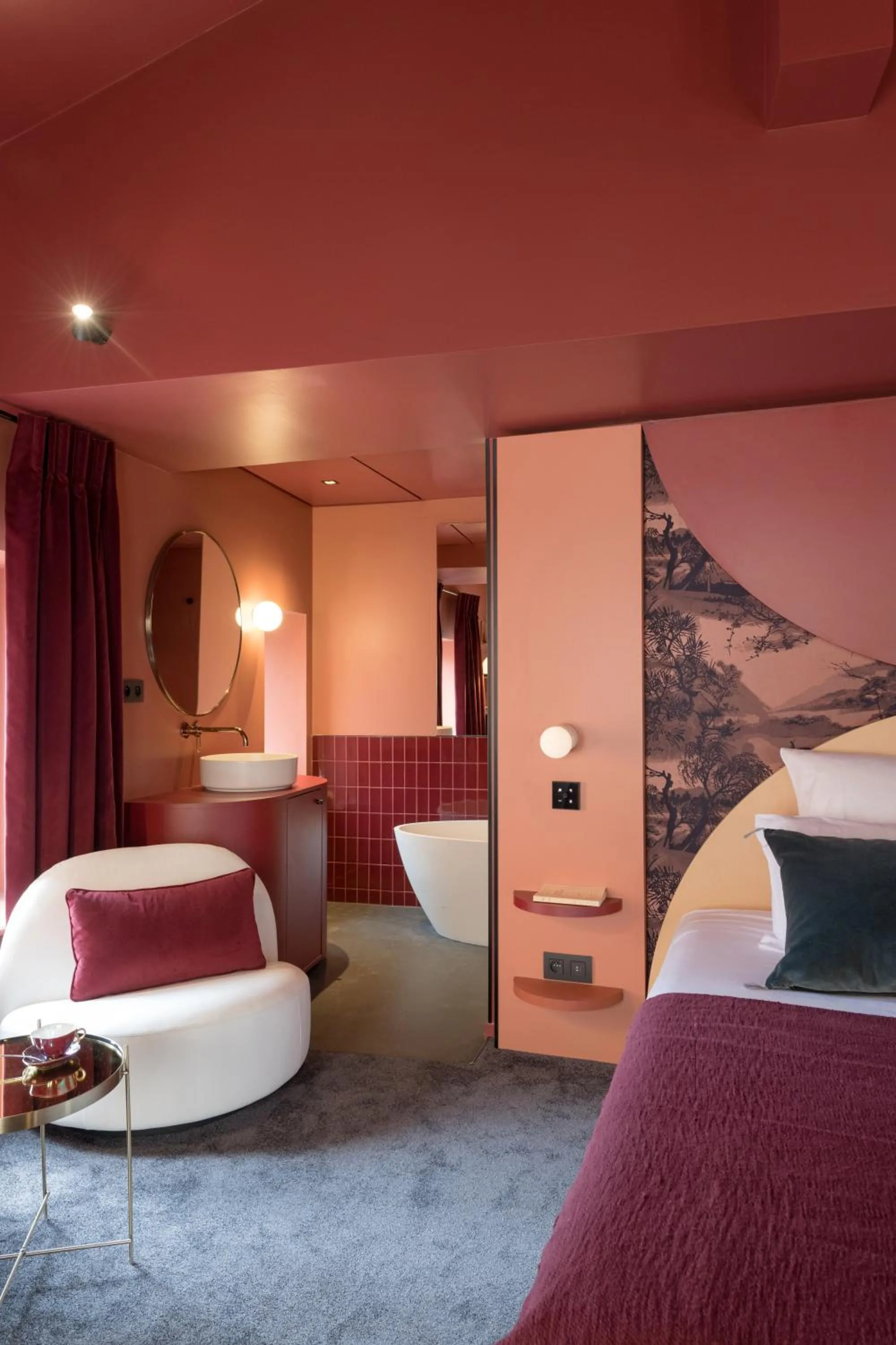Bed in MiHotel Tour Rose