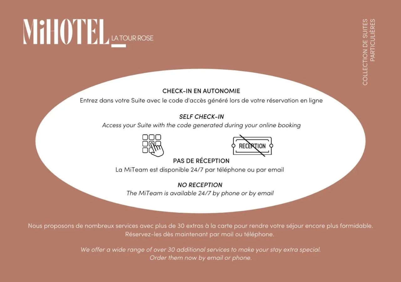 Property logo or sign in MiHotel Tour Rose